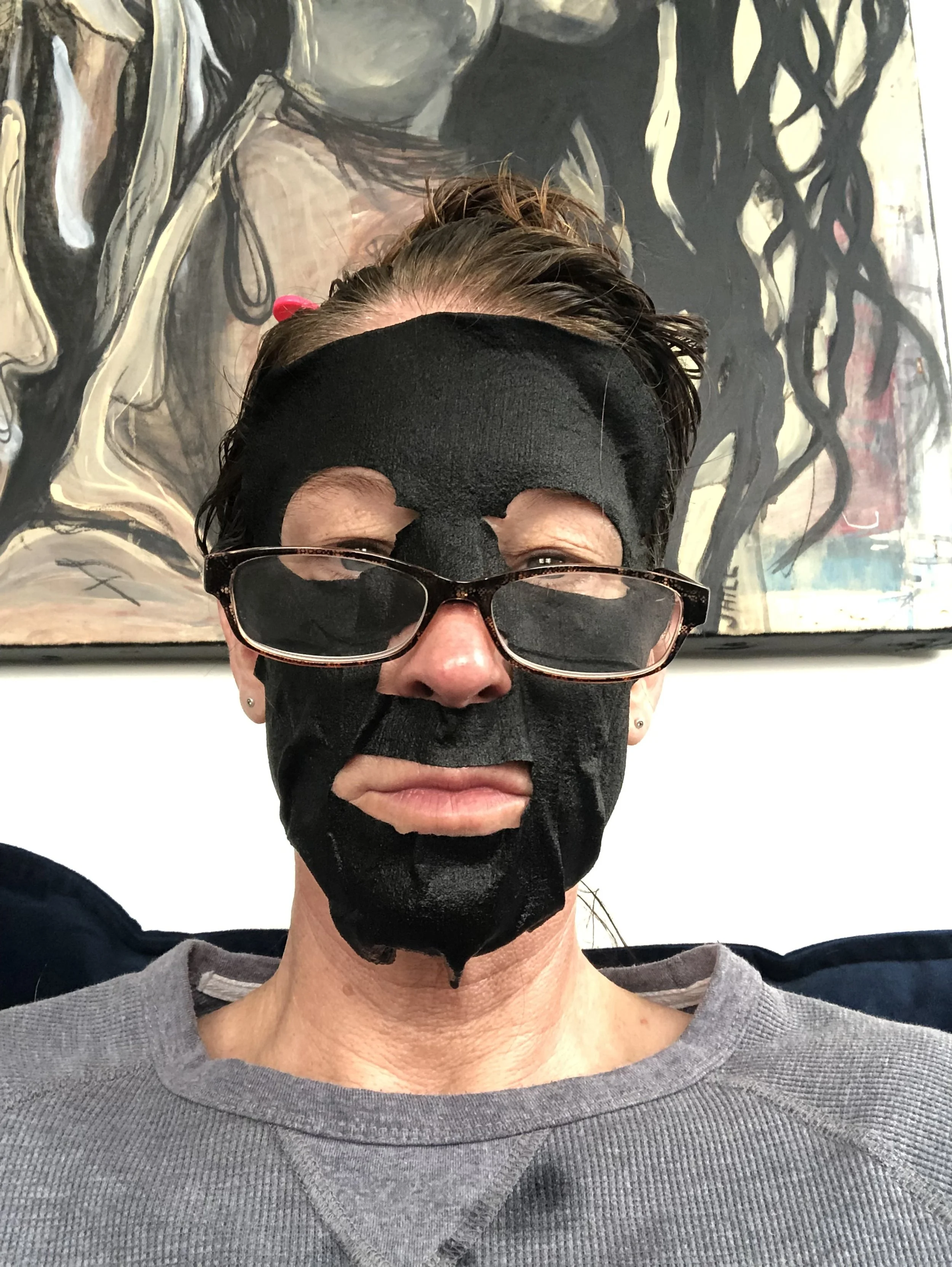 Put the fire out first.