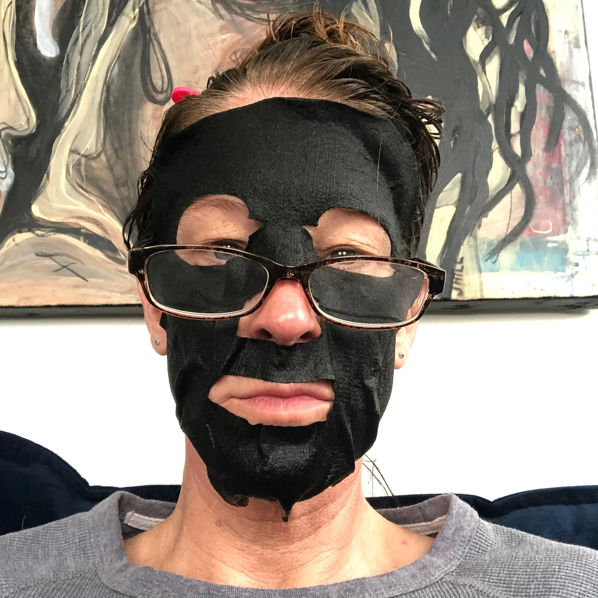 Put the fire out first