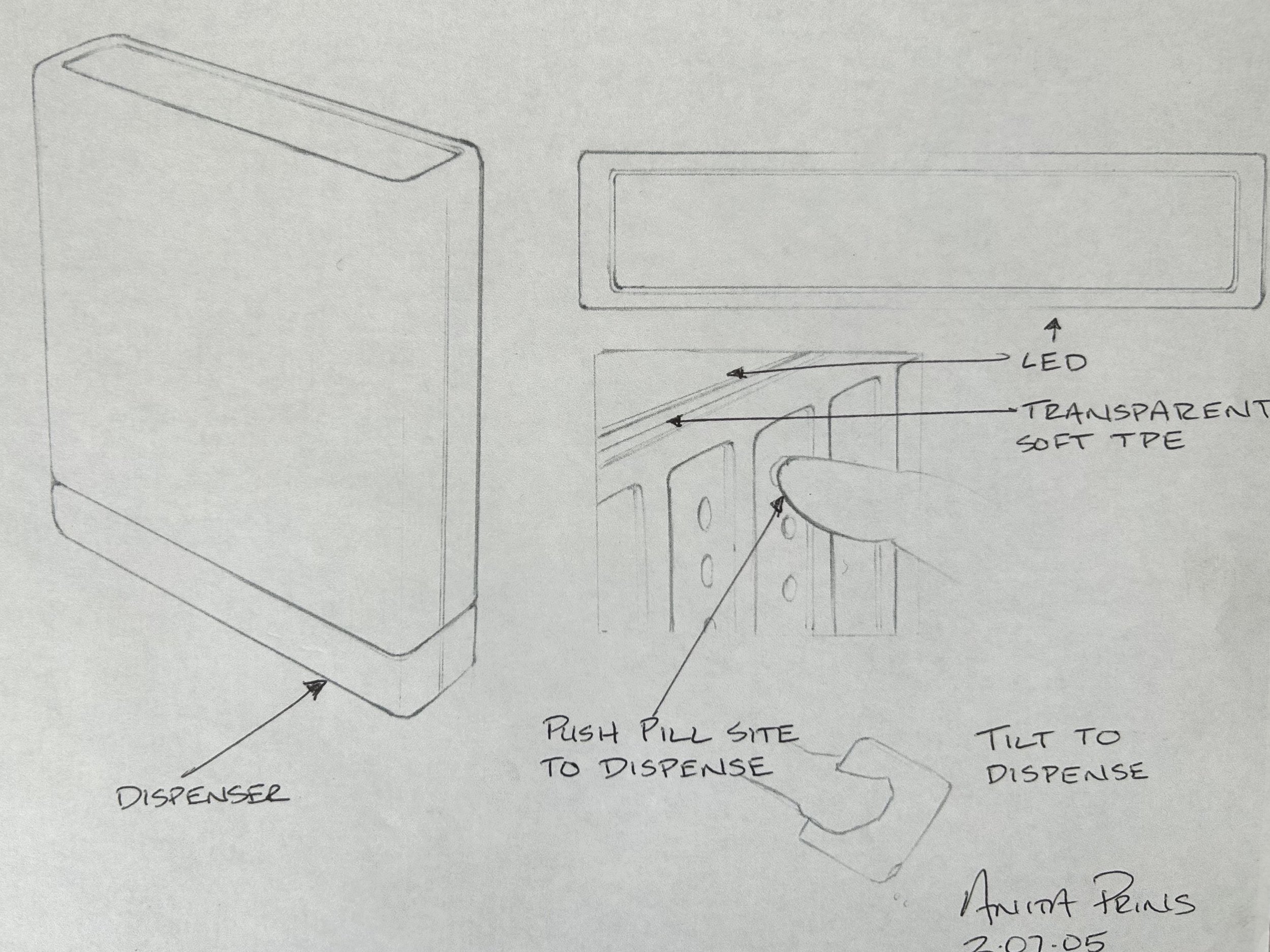 Programmable Medication Dispenser Storyboard