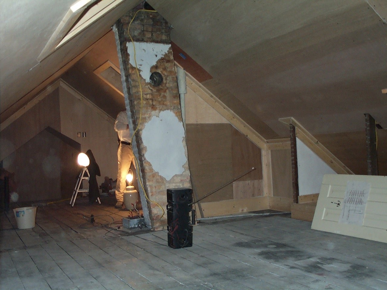 Attic Closet 50/50 Completed