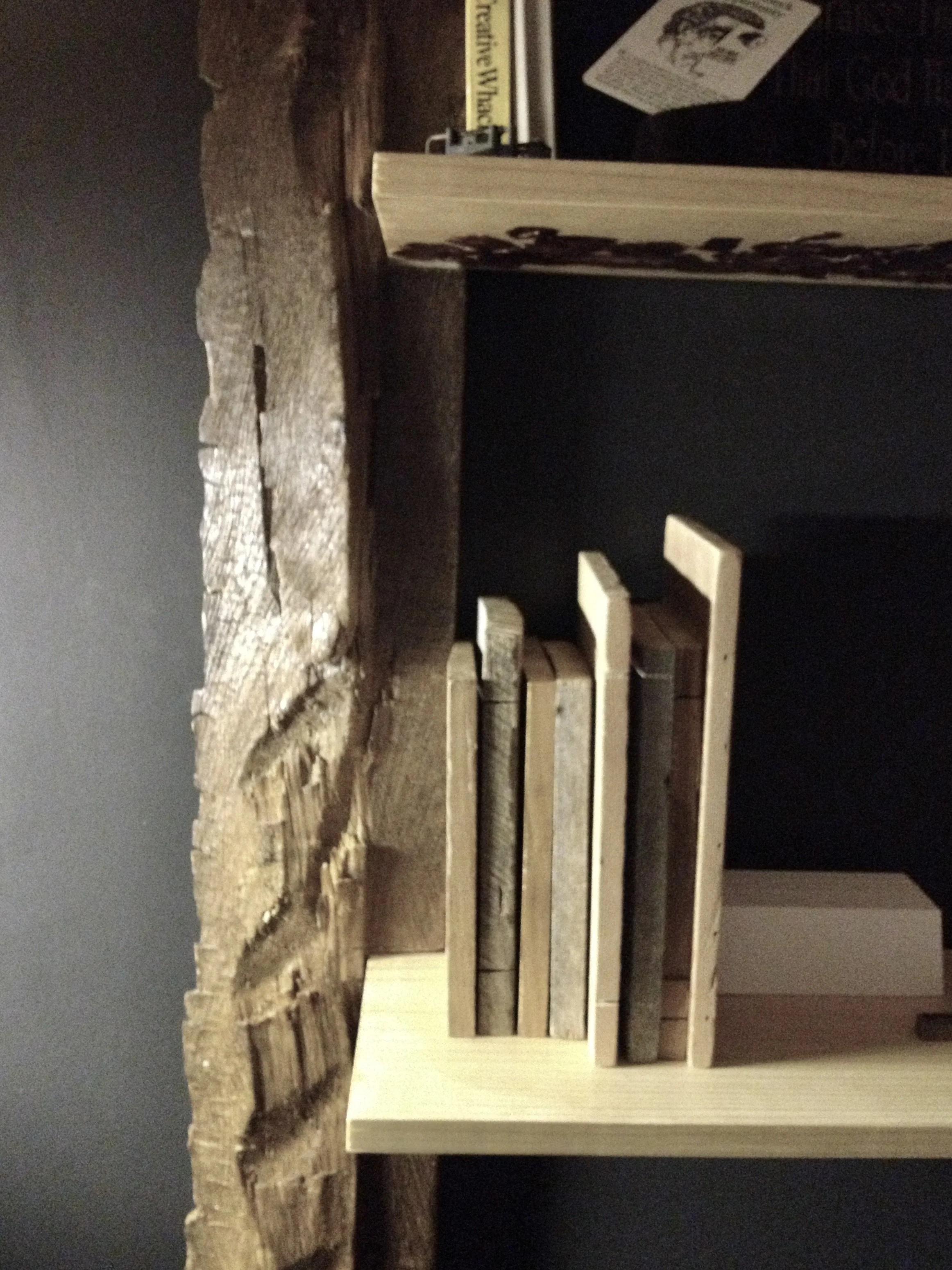 Wall Shelving prototype close-up