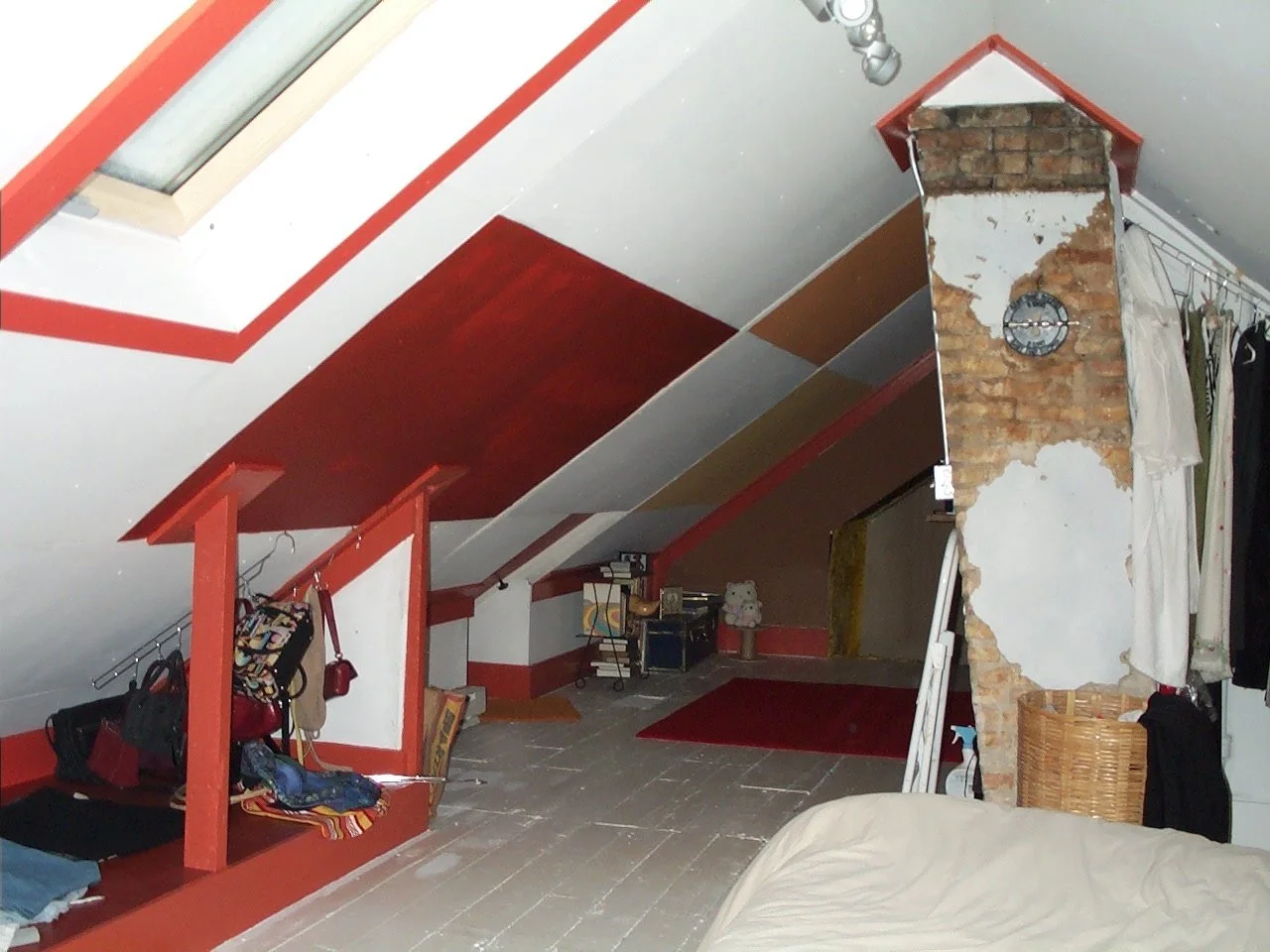 Attic Remodel Bedroom and Work Space