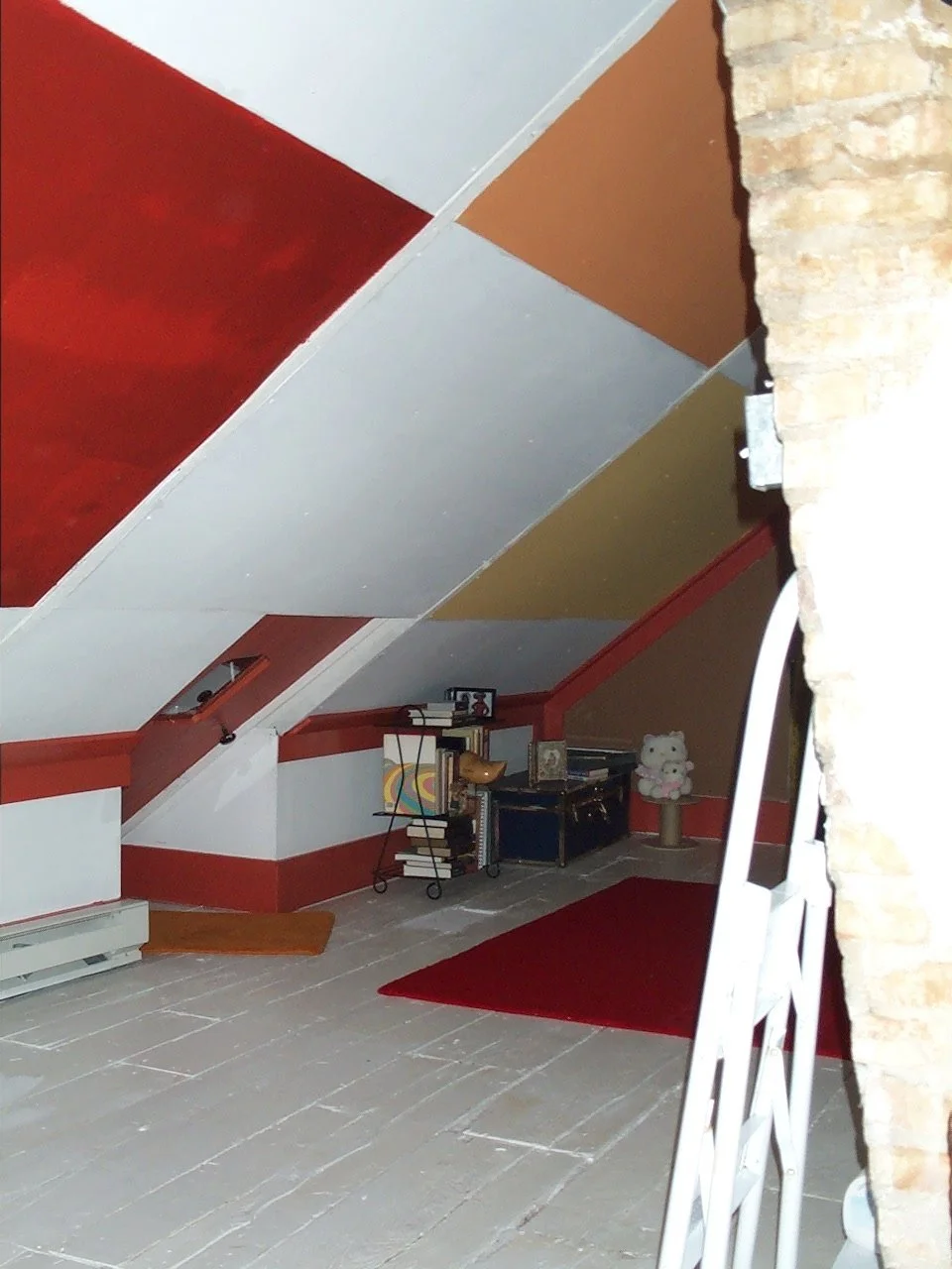 Attic Remodel Storage and Door Preservation