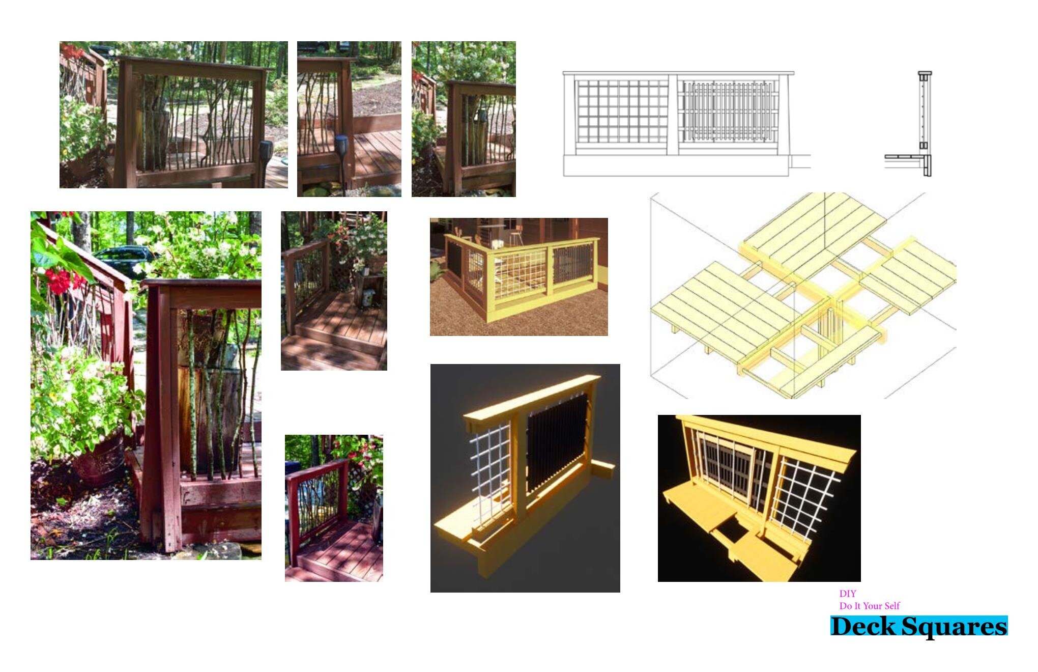 Prototype of design squares  confirmation of design  