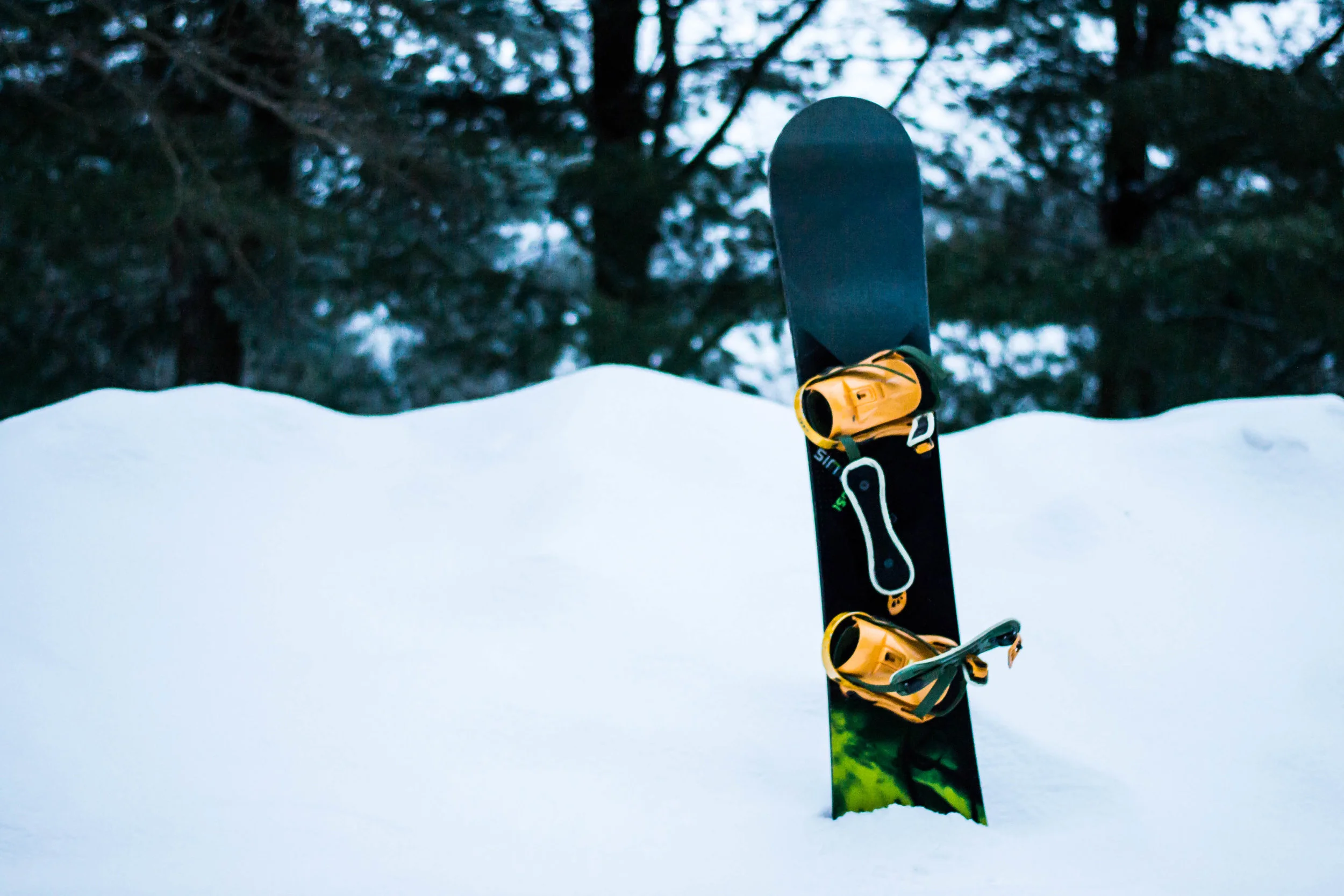 learning how to snowboard