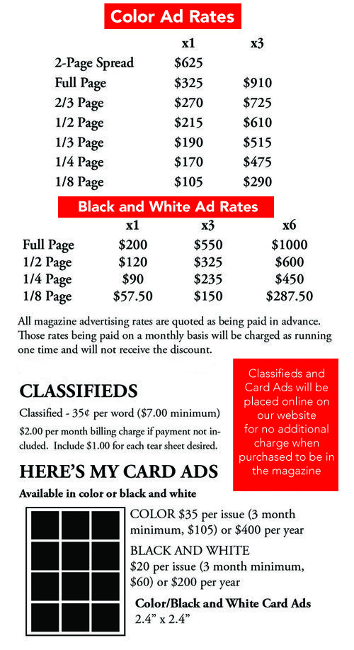 Advertise — Mules and More Magazine