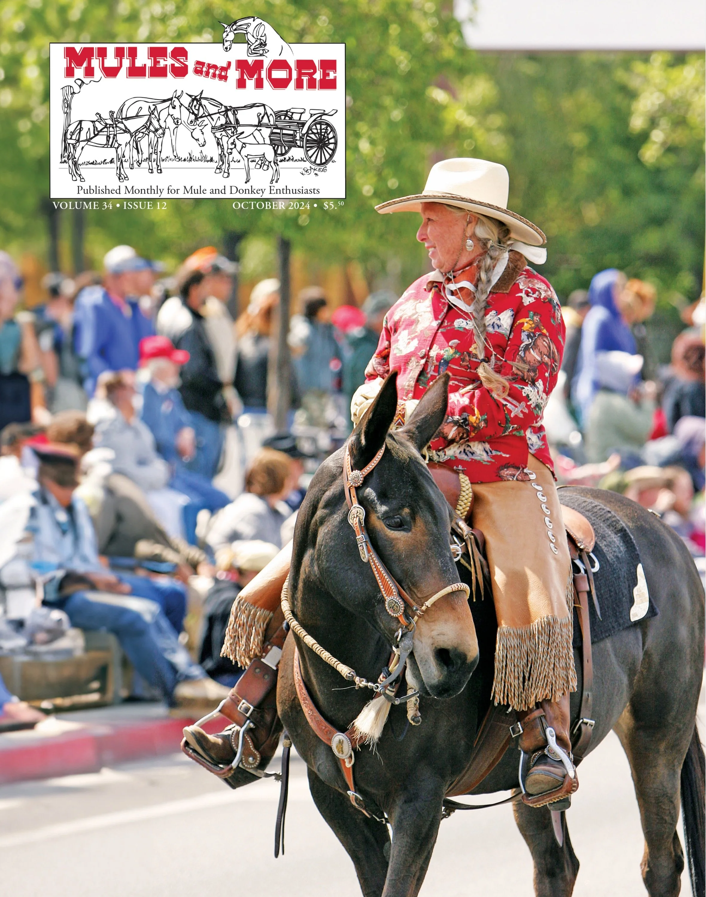 October 2024 Issue Single Copy of Mules and More