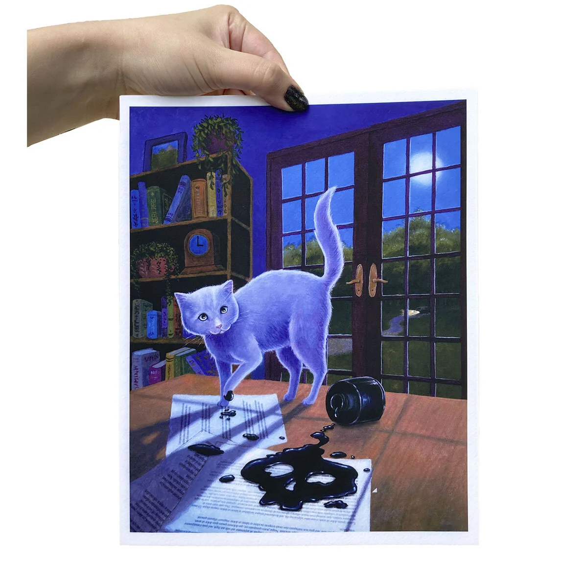 Probable Claws Print Photo White.jpg