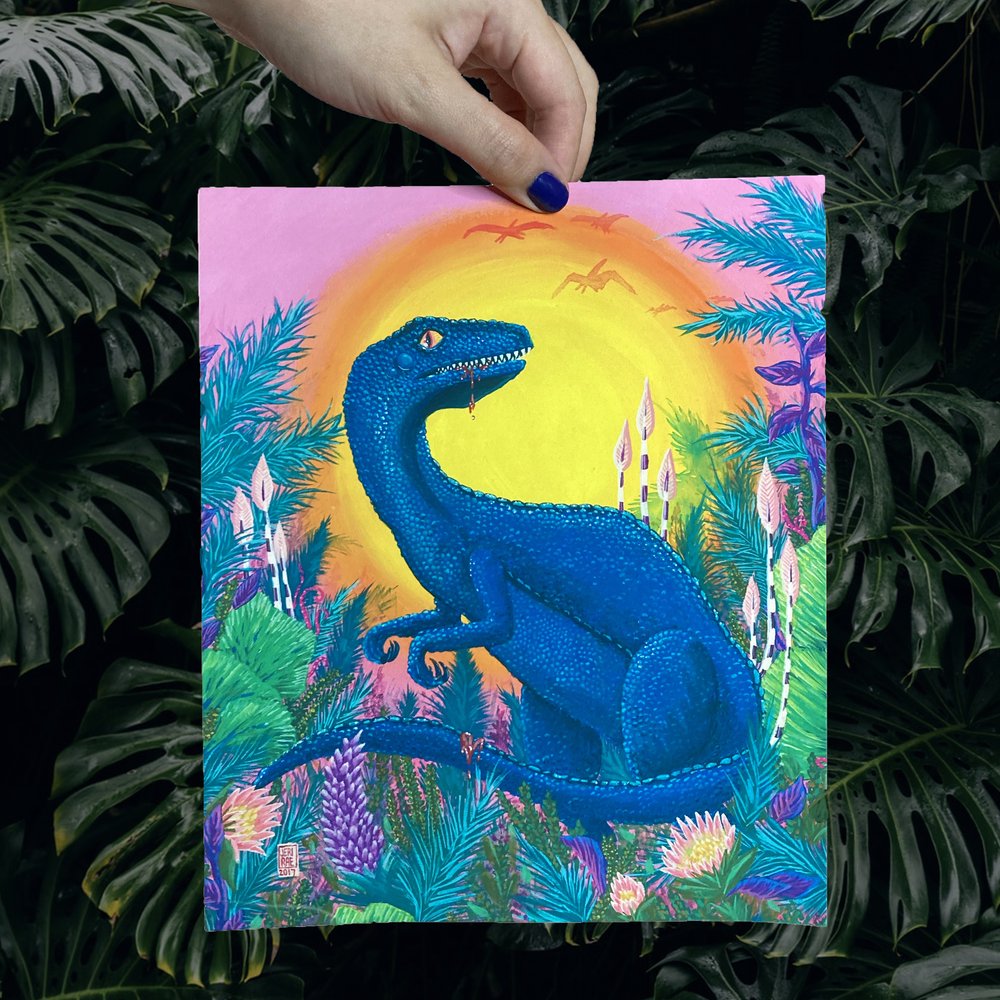 Drawings To Paint & Colour Dinosaur - Print Design 042