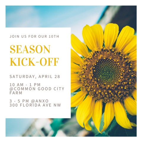 Join us for our 10th Season Kick-off on Saturday, April 28!