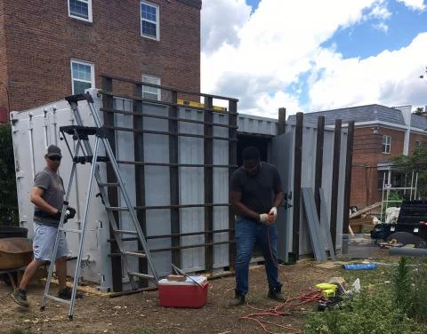 Exciting Progress on our storage build!