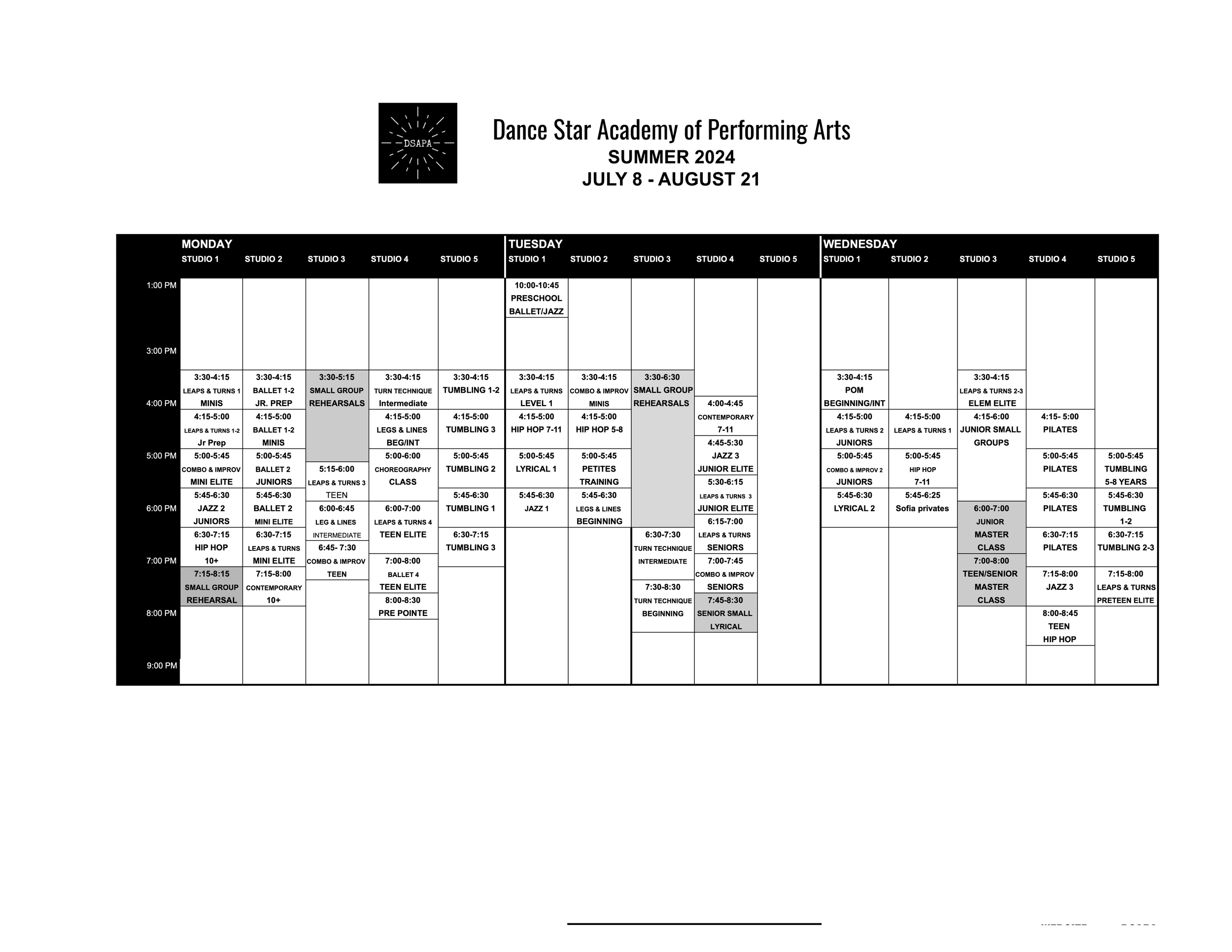 summer-classes-dsapa