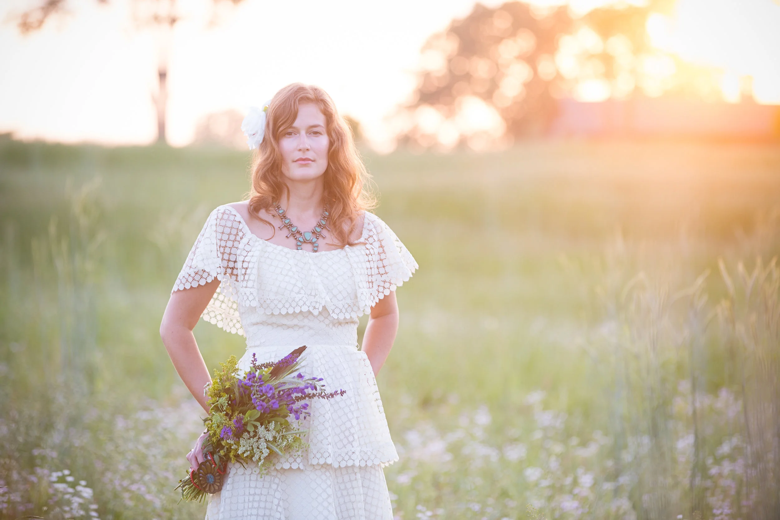 Creative Direction & Styling: Stephanie Lindsay for "Storyboard: Prairie Girl" in LOUISVILLE BRIDE Spring/Summer 2013. Photography: Jessie Kriech Higdon.