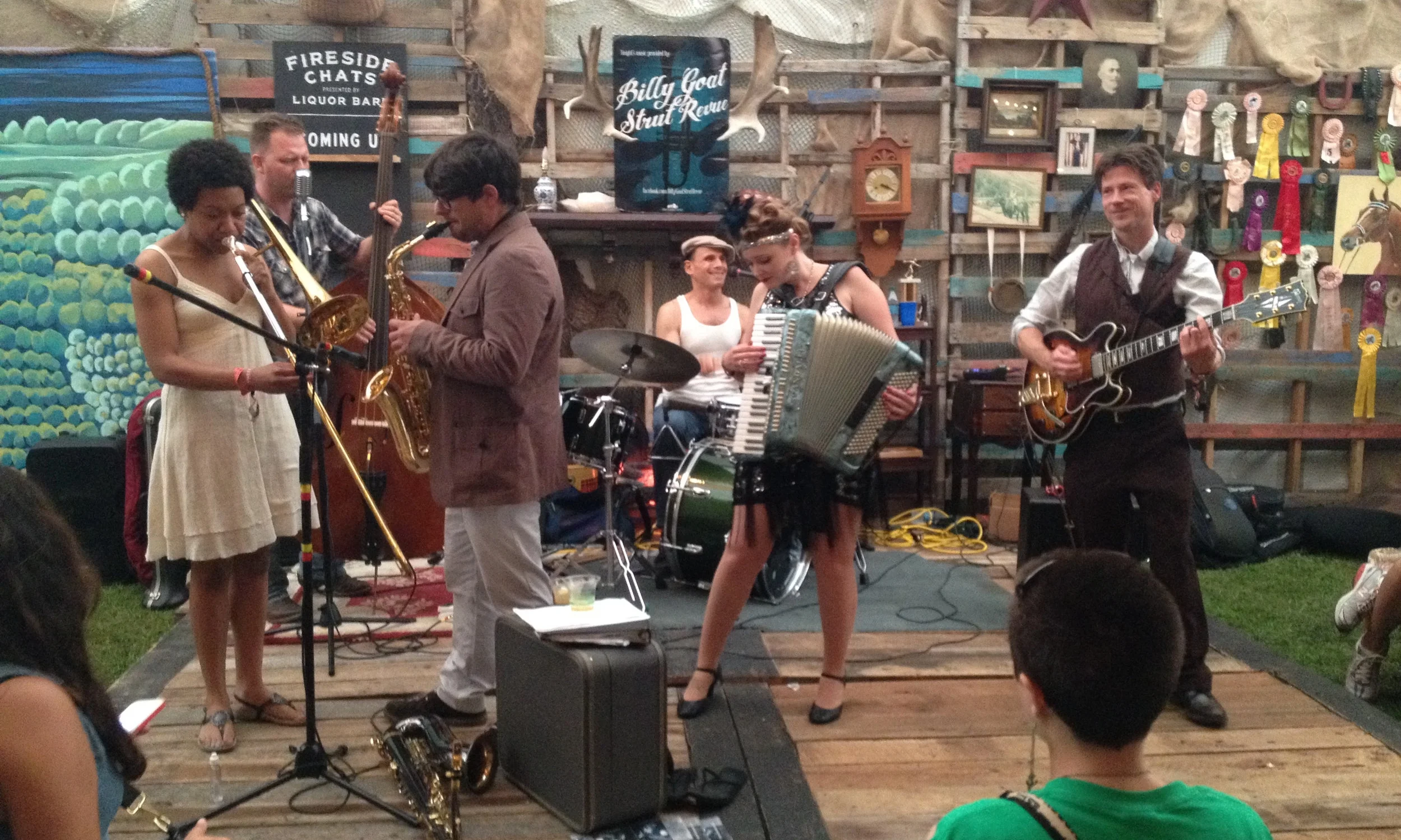 Band: Billy Goat Strut Revue.