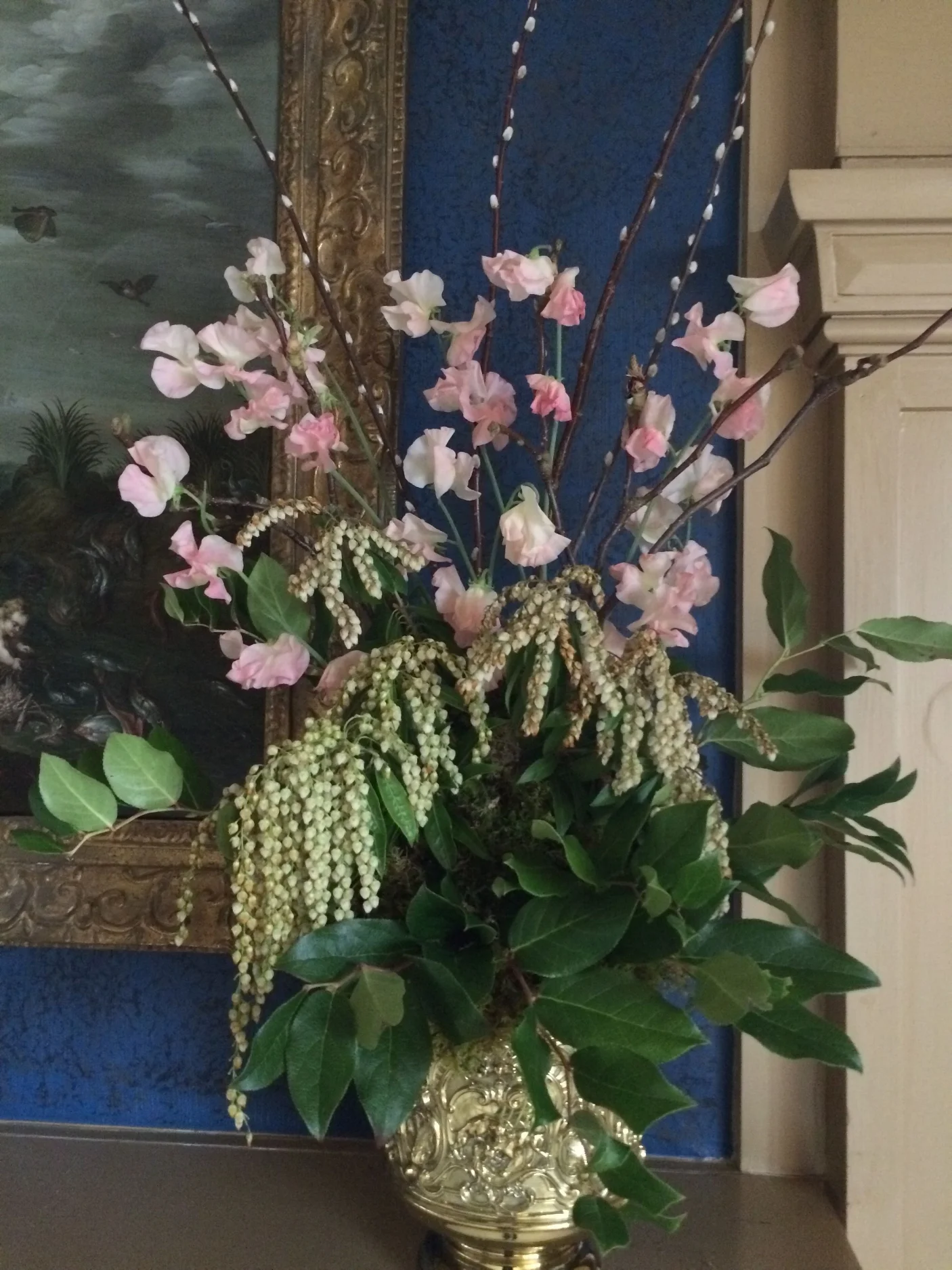 Royals Flowers Mantle.jpg