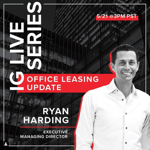 IG Live with Ryan Harding &amp; Sean Fulp | Office Leasing Update