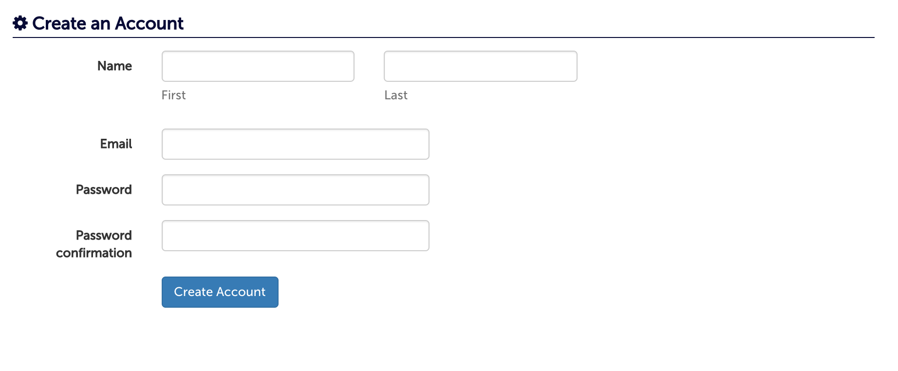 Step 3: Create Your Account
