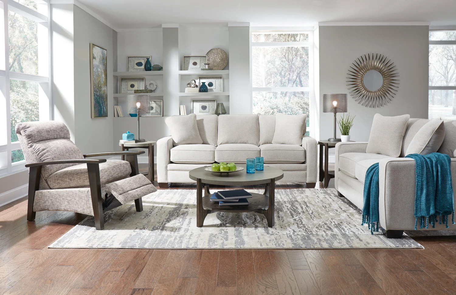 Casual Living Room With Lazy Boy Sofa