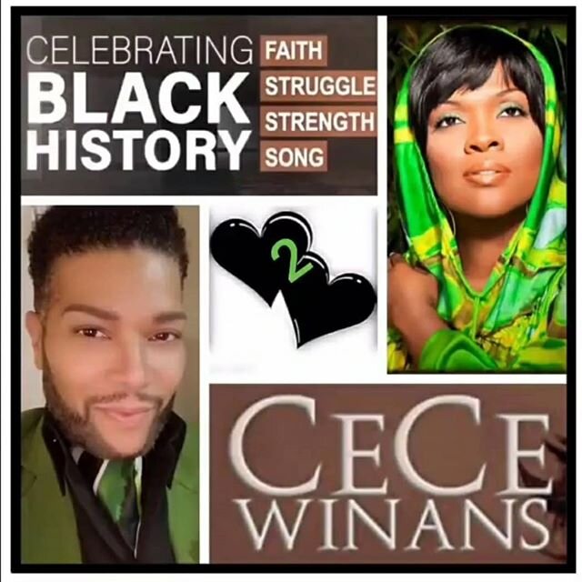 Family,&nbsp; Join me Tomorrow as I continue my #💚2💚 Chats w/Derrick!!! My Special Guest will be the #Gospel Legend herself, the Iconic Recording Sensation, and My Dear Friend, Cece Winans!!! Please join me here at 7:30 pm EST /6:30 pm CST ,&nbsp; 