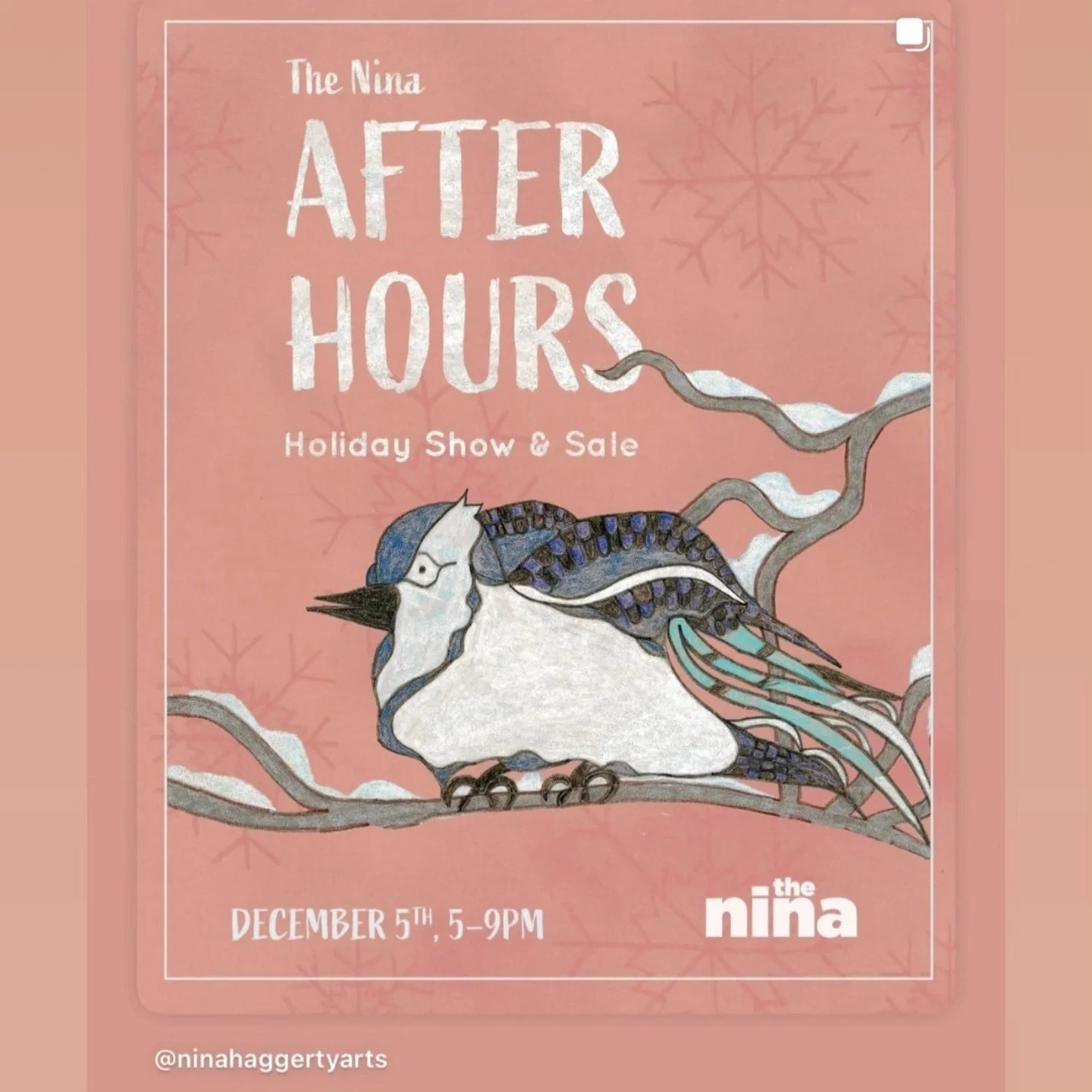 The Nina After Hours Holiday Show and Sale! 