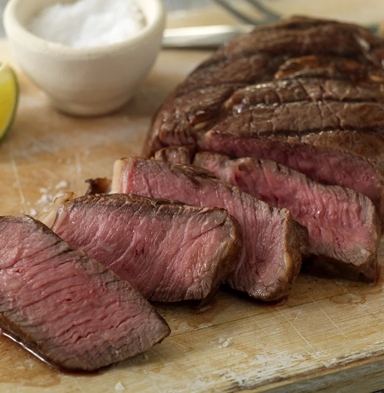 DavidRaine_Cooked_Ribeye_Sliced_Cutting_Board
