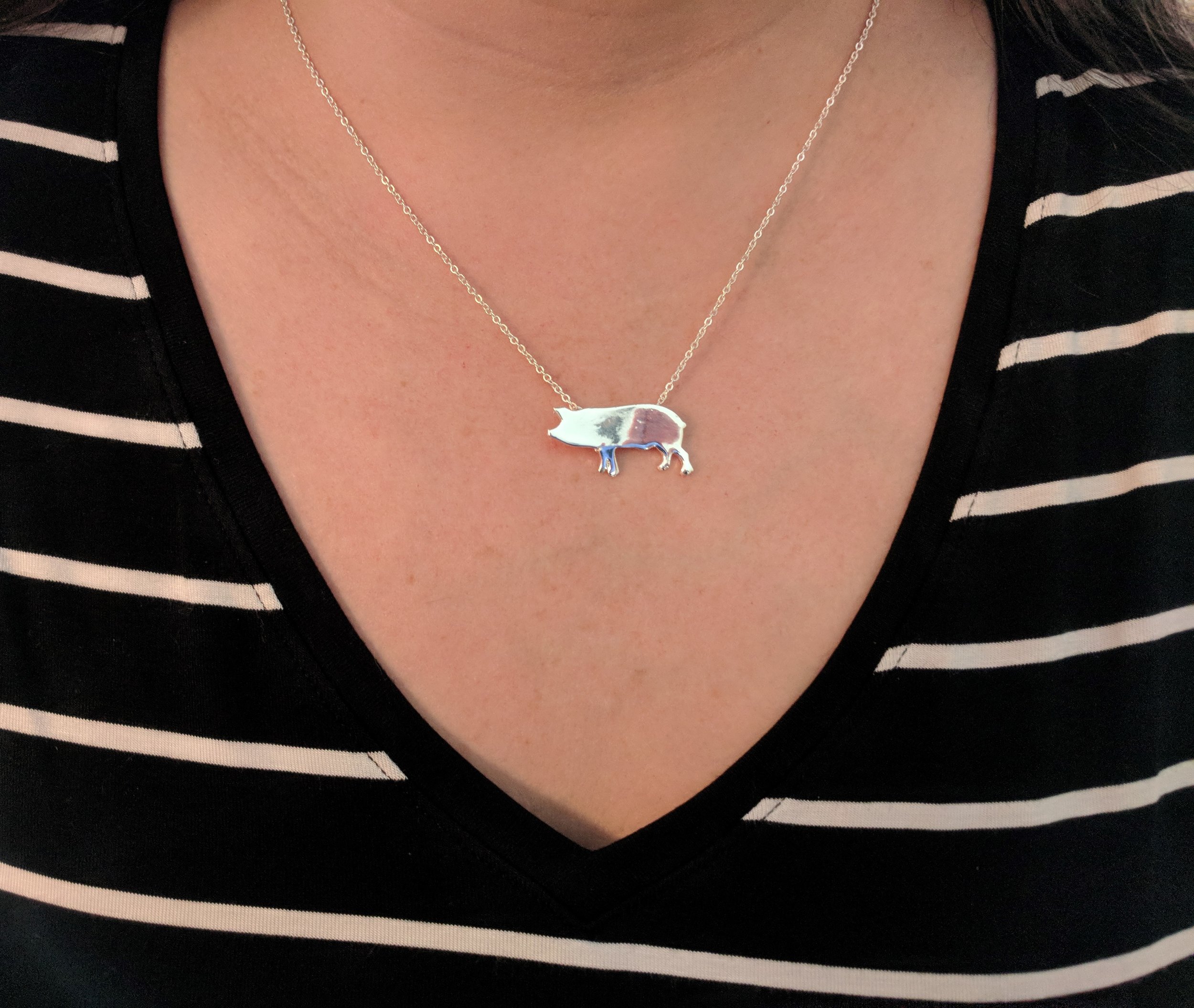 Shine so Bright Necklace on Model.jpg