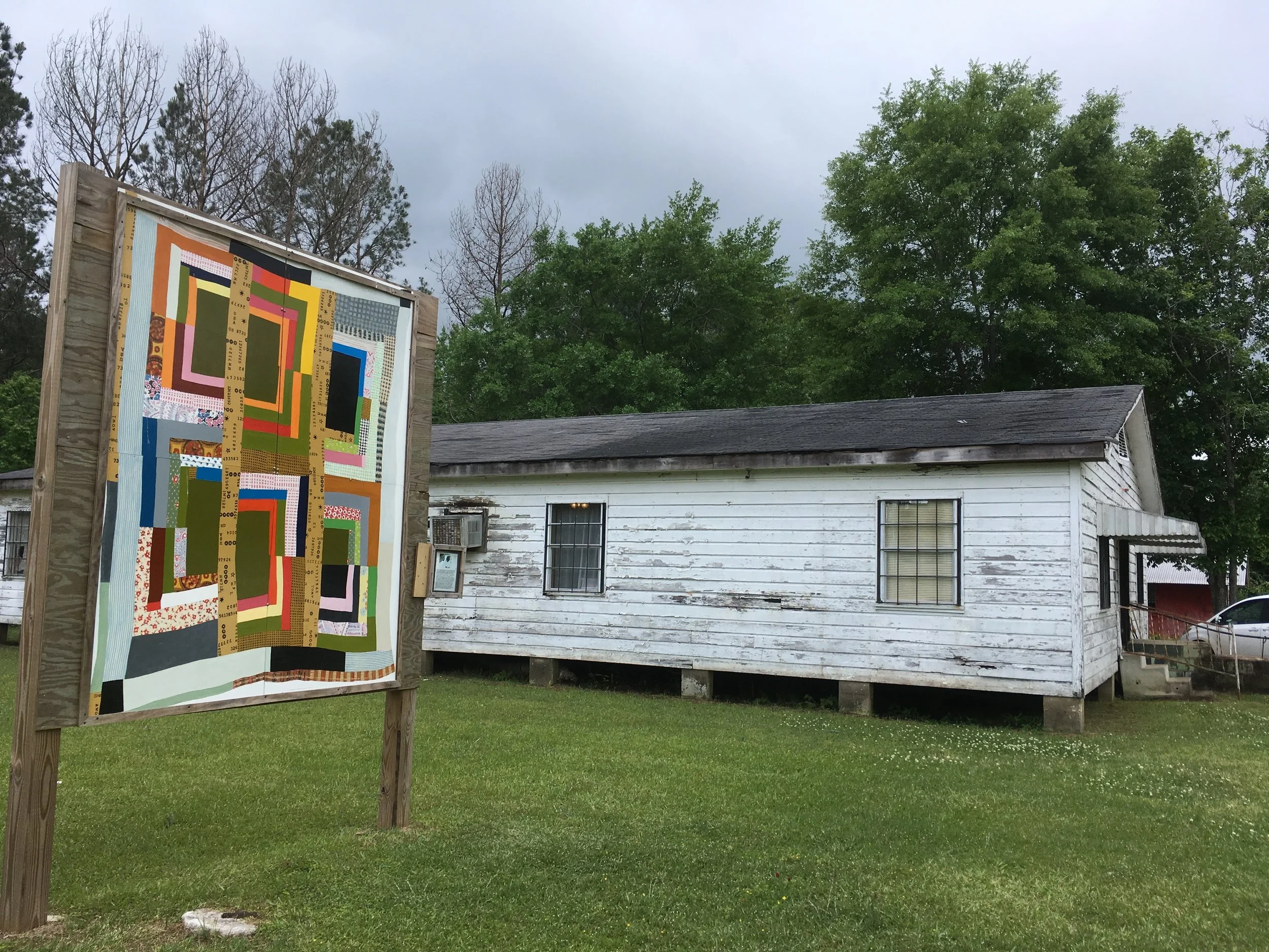 The Gee’s Bend Quilt Collective building.