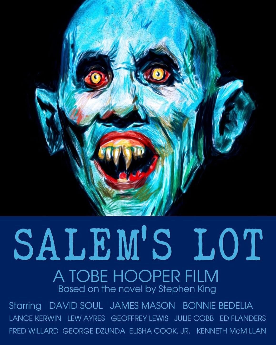 Boo! #salemslot #stephenking 
 #art #illustration #movies #movieart
#drawing #posterart #movieposter #filmart #poster #fanart #filmposter #digitalart #digitalpainting #alternativeposter