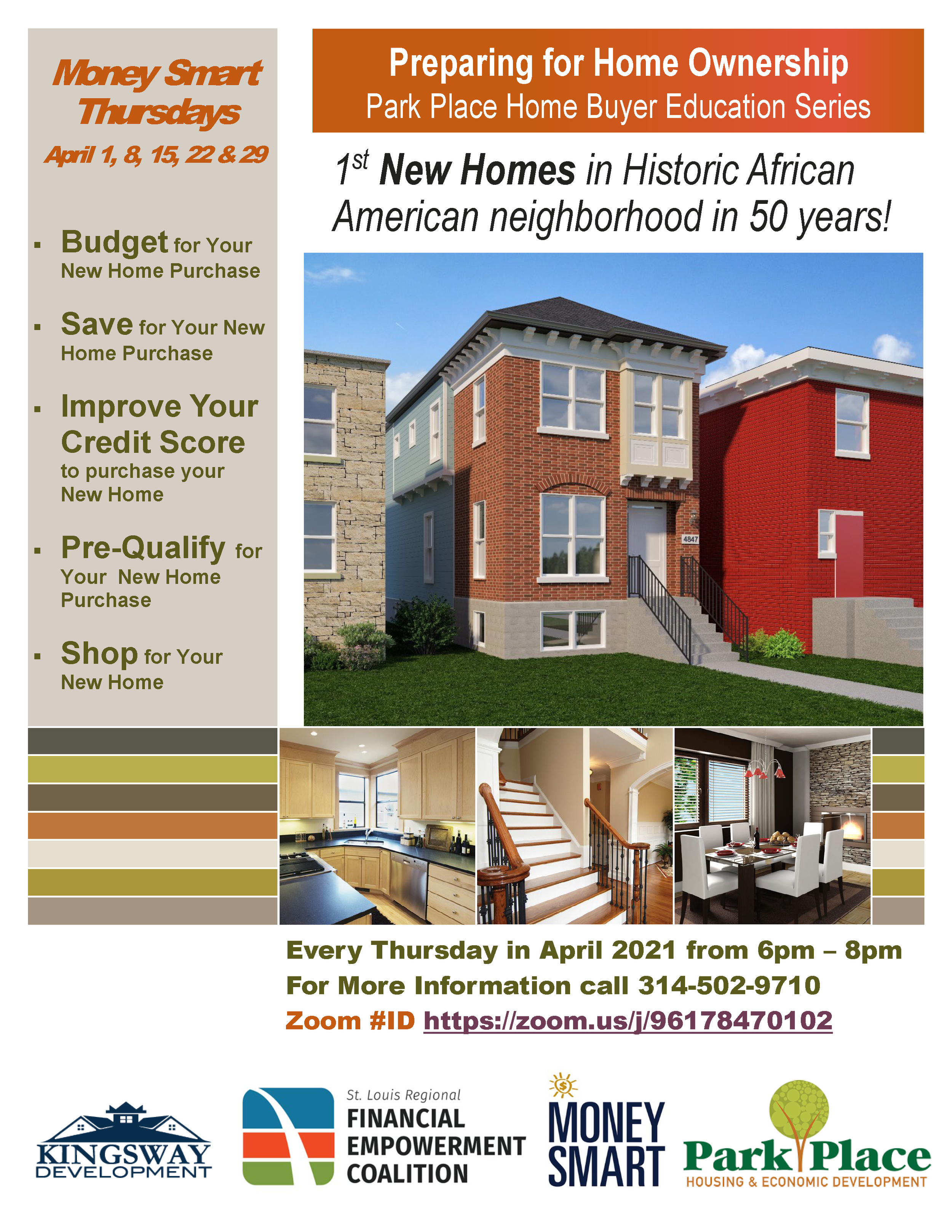 Money Smart Month Homeownership Thursdays workshops