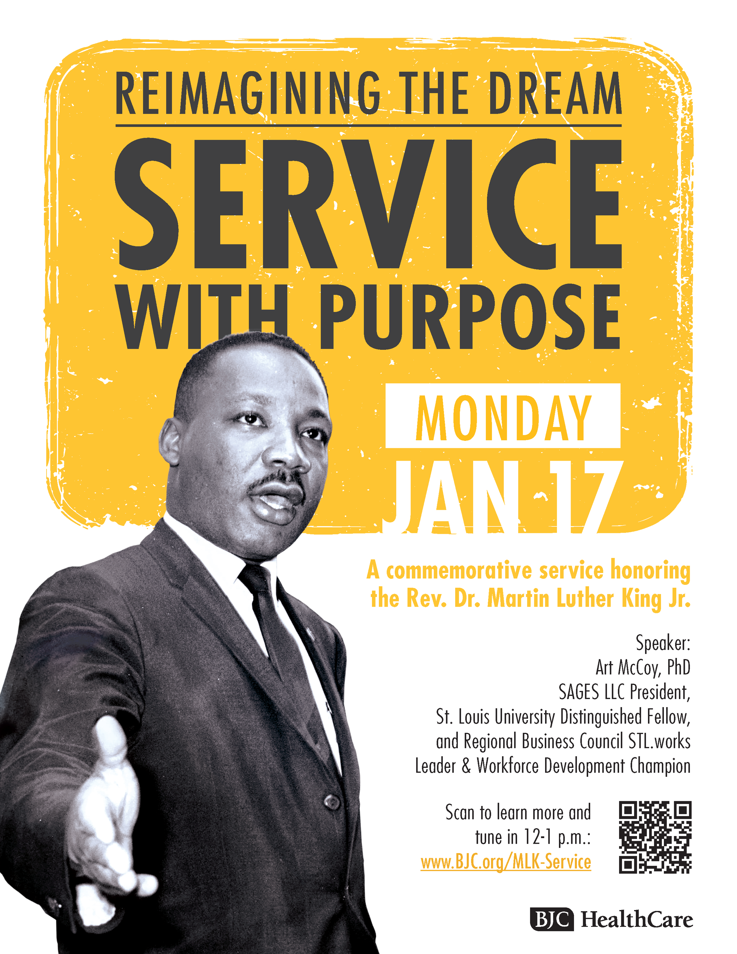 Reimagining the Dream: Service with Purpose