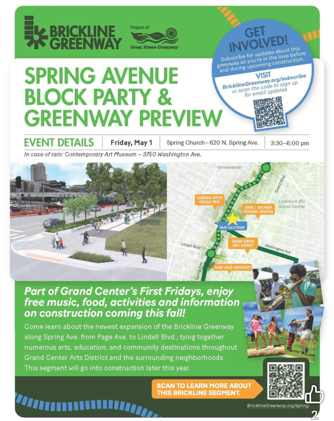 GRG &amp; BNCDC: Spring Avenue Block Party!