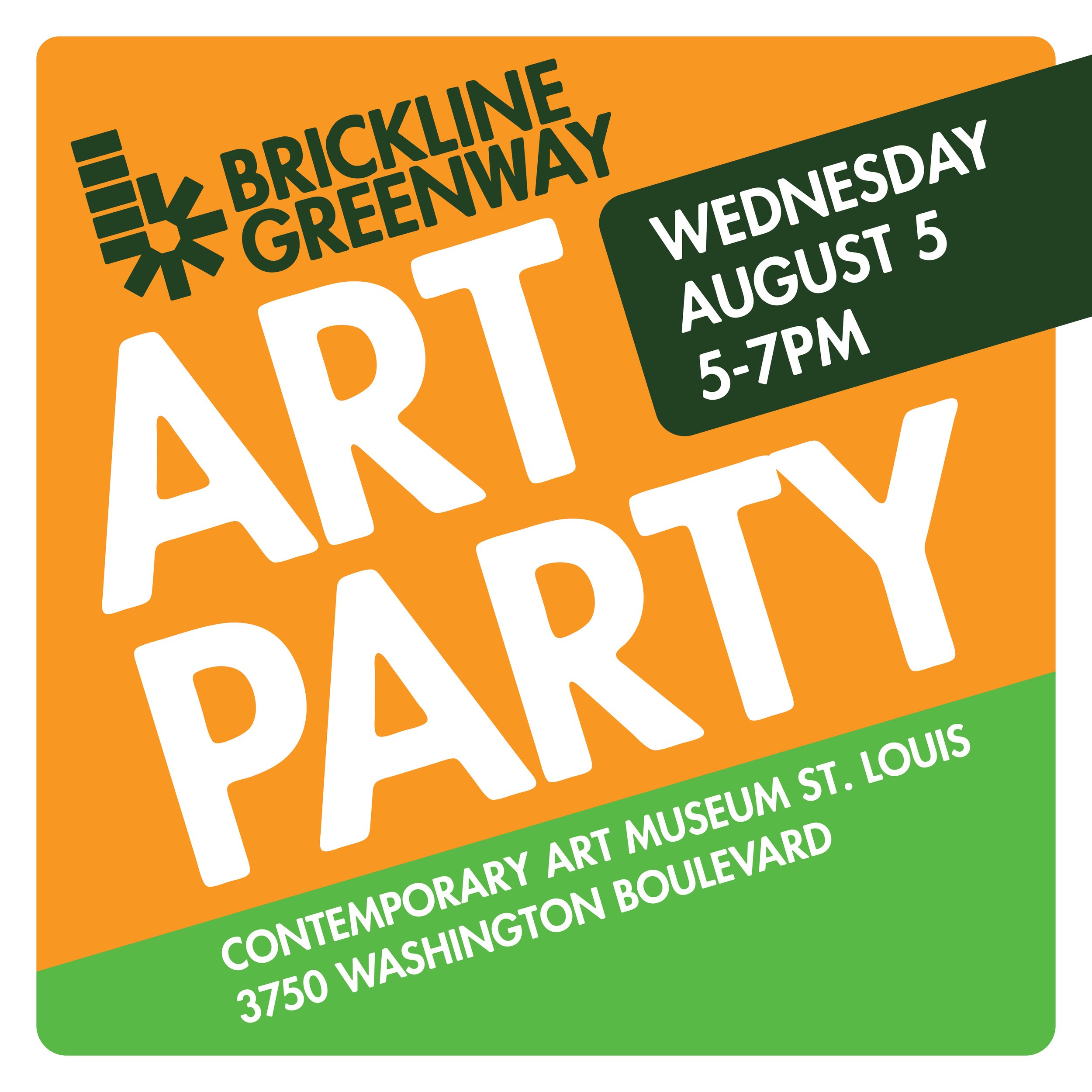 Brickline Greenway Art Party