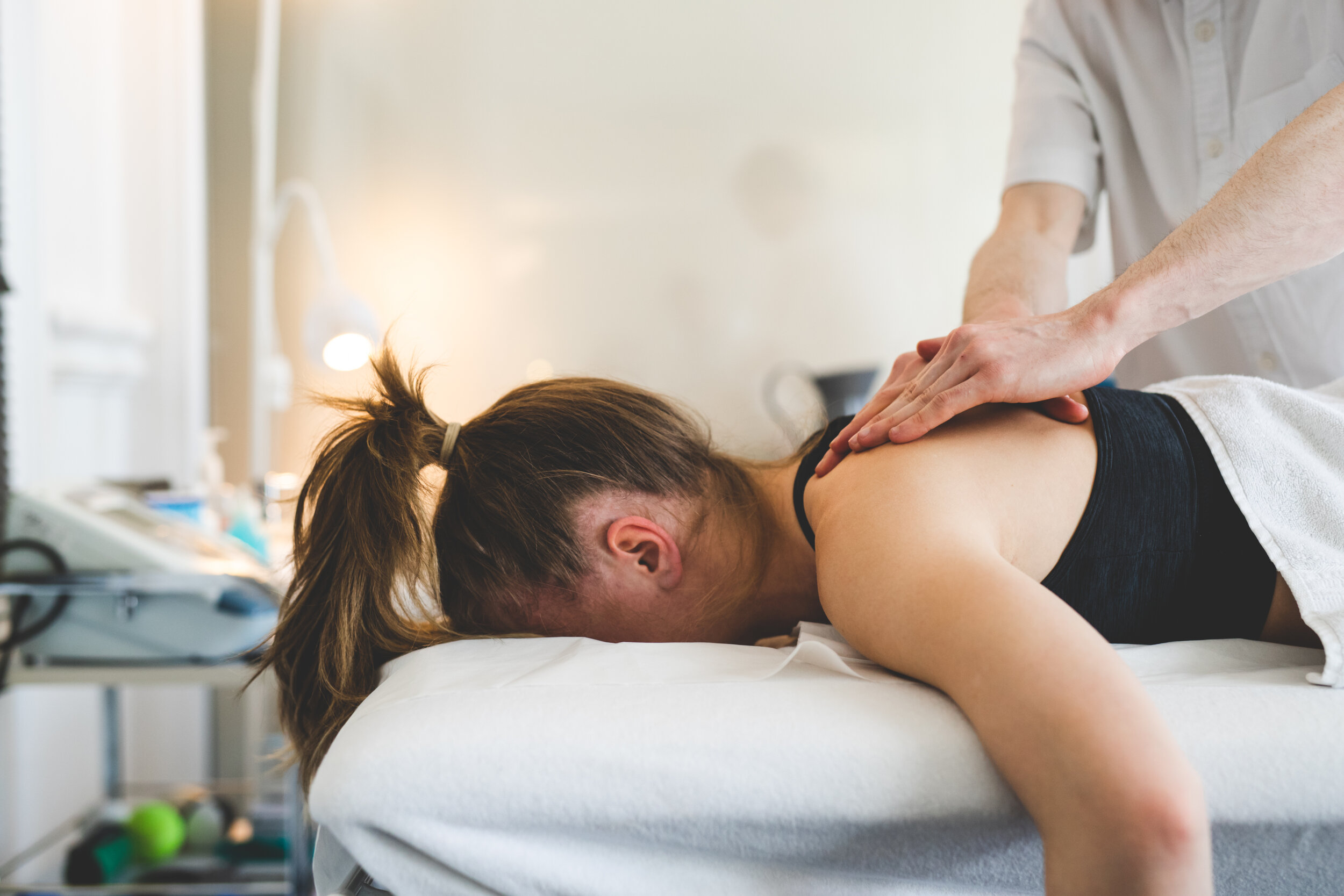 Neck and Shoulder Sports Massage Treatment at The Physio &amp; Sports Injury Clinic