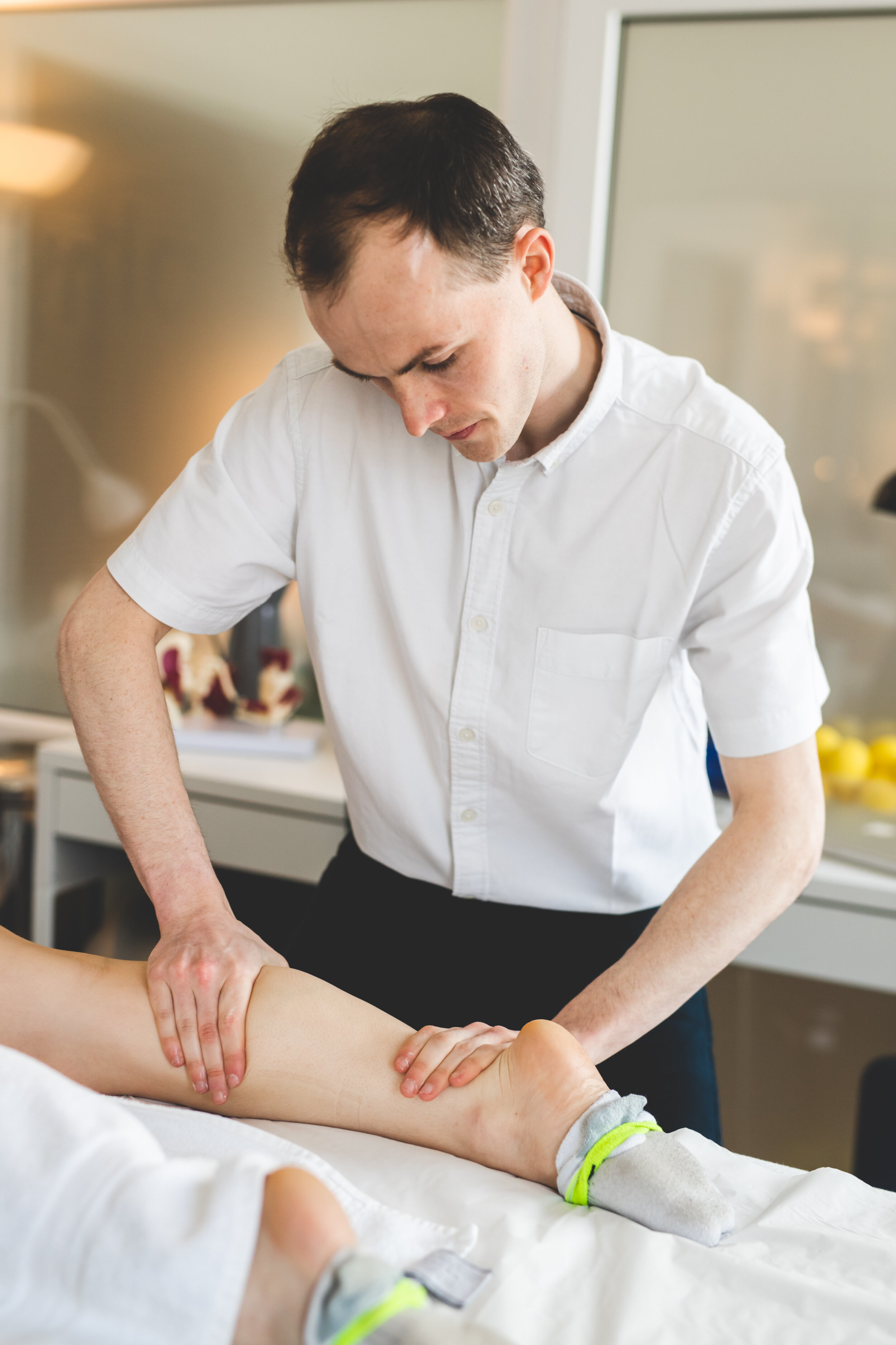 Calf strain Myofascial Release / Sports Massage Treatment at The Physio &amp; Sports Injury Clinic