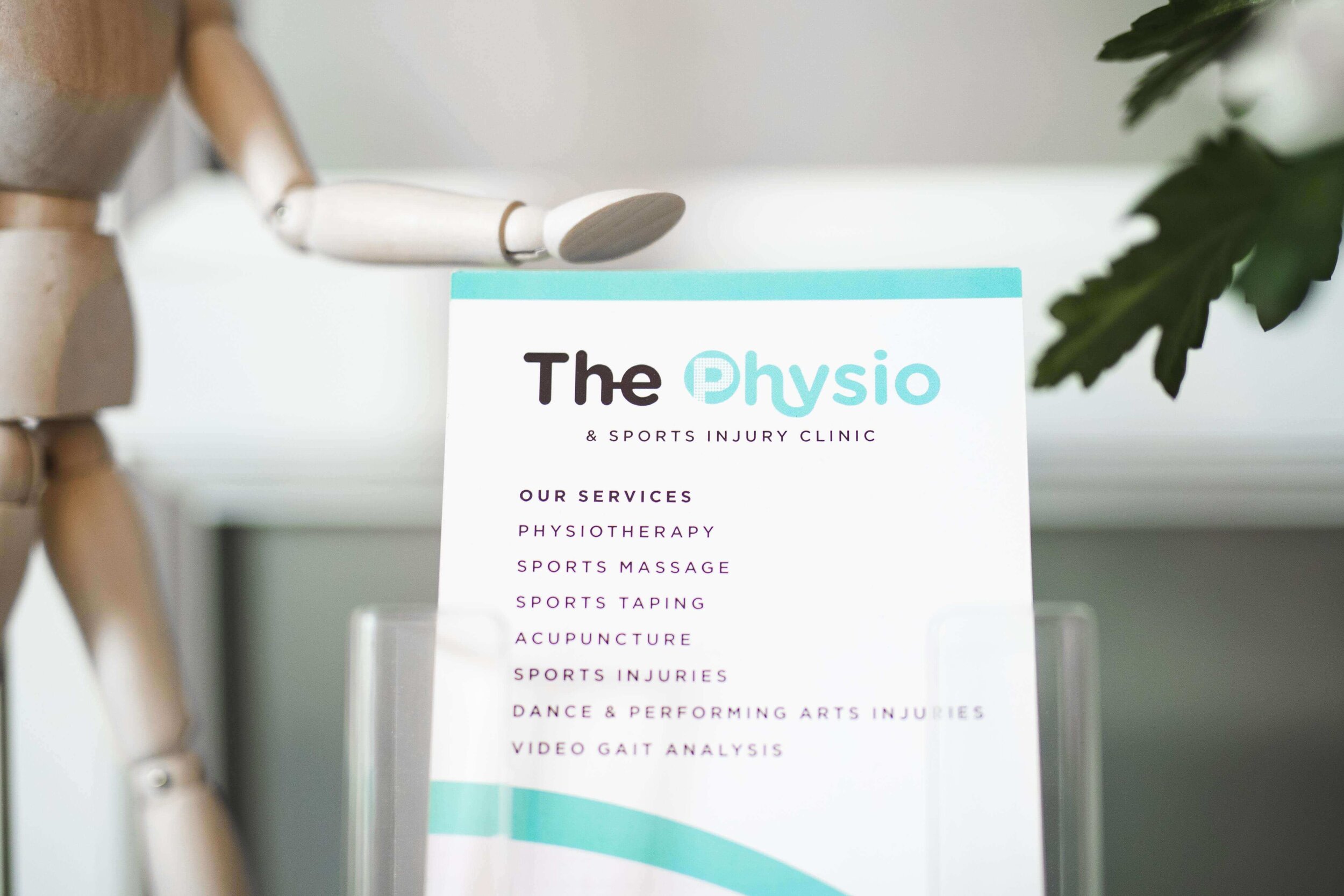 Our services available at The Physio and Sports Injury Clinic