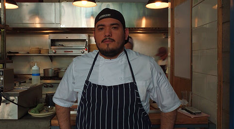 Chef Alejandro Zarate of Campobaja. Photo by Cristina Lugo.