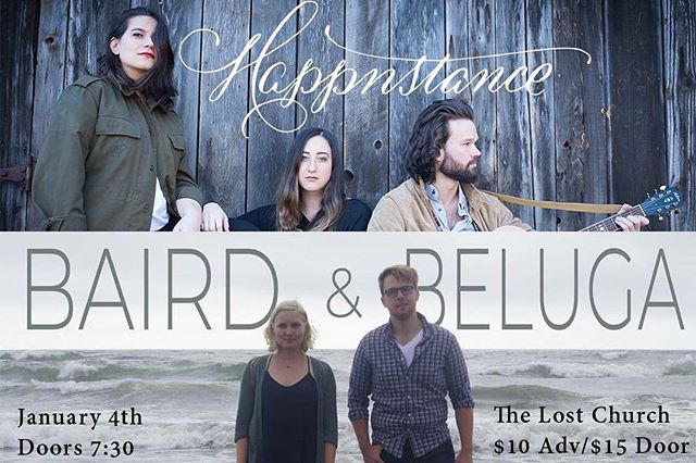 Start 2019 on the right note 🎶 This Friday is our first show of the year, opening for our friend's @happnstance at @thelostchurchsf 😎 Tickets are available on the Lost Church site. See their profile for more deets, and hopefully we'll see ya Friday