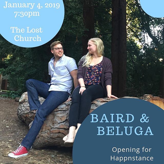 Tonight's show is SOLD OUT!!! @thelostchurchsf is going to be packed to the gills! 🐟🐟🐟
#bairdandbeluga #happnstance #sfmusic #soldoutshow #lostchurch #folkduo #livemusic