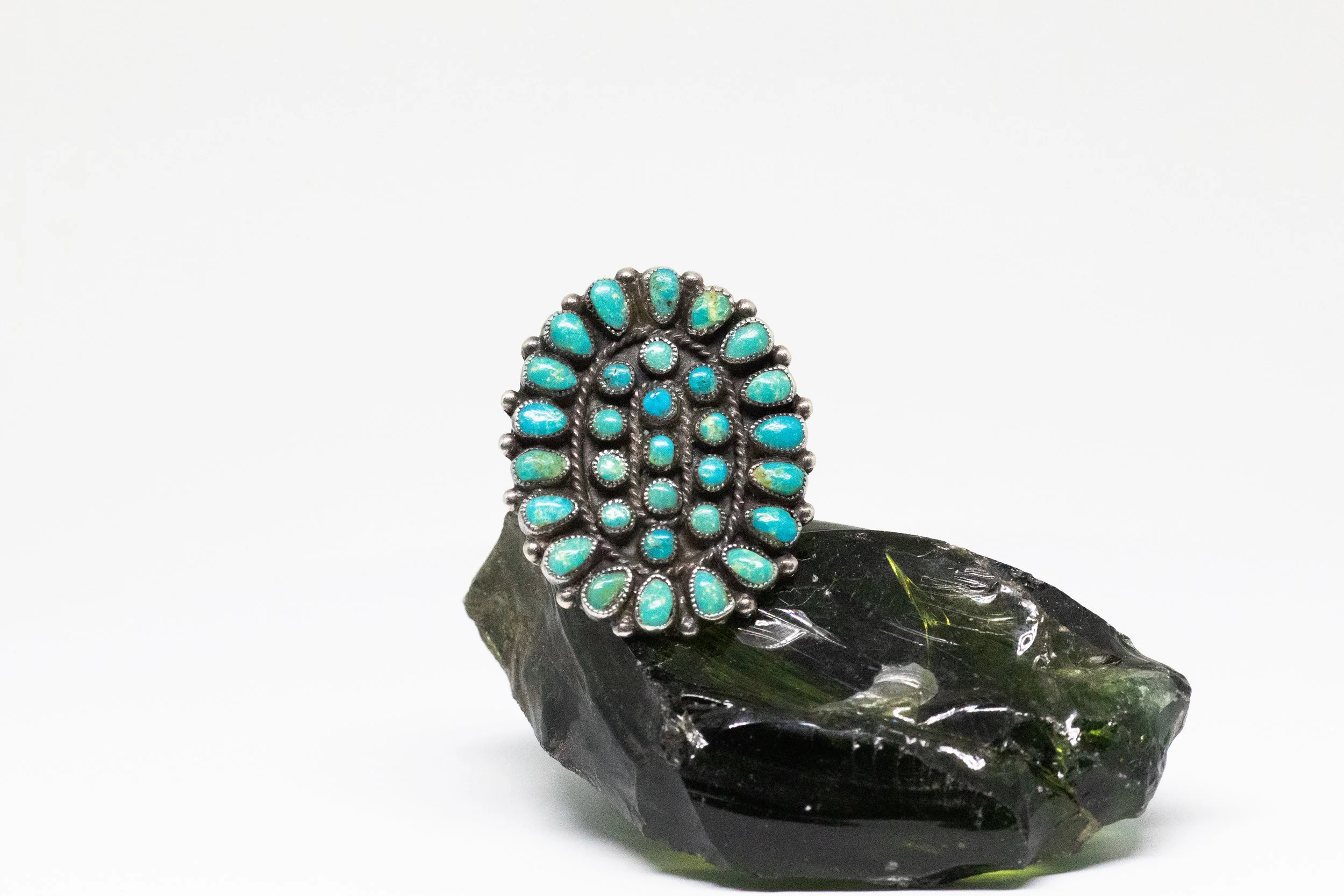 Teardrop Shield Ring