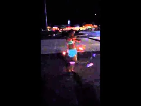 My first time fire hooping (Copy)