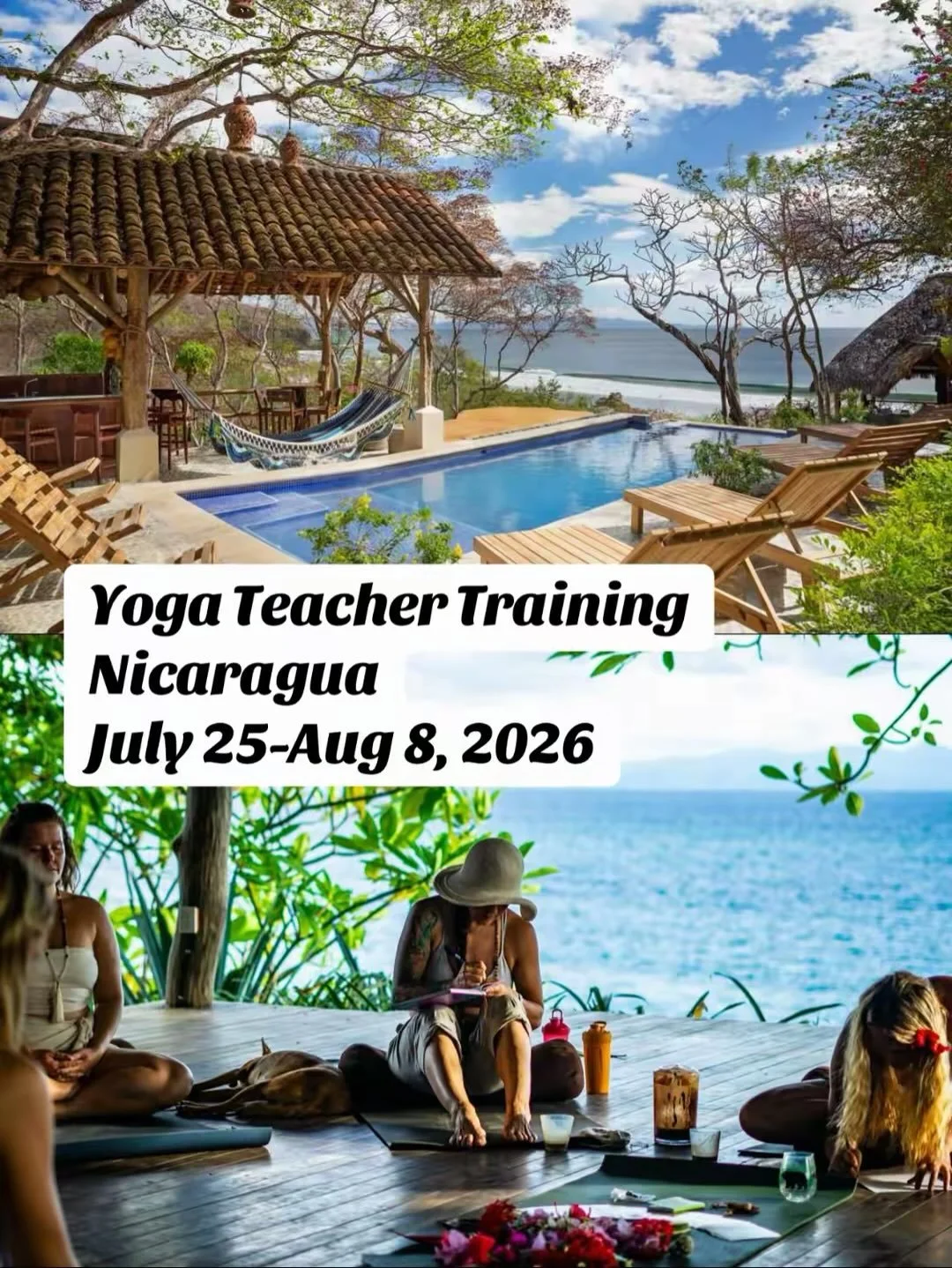 A unique opportunity to do Yoga Teacher Training with me this summer on a secluded beach and beautiful eco retreat space in Nicaragua. Reserve now, rooms are limited. More details linked in bio. @costa_dulce #yogatravel #yogalife #yogateachertraining