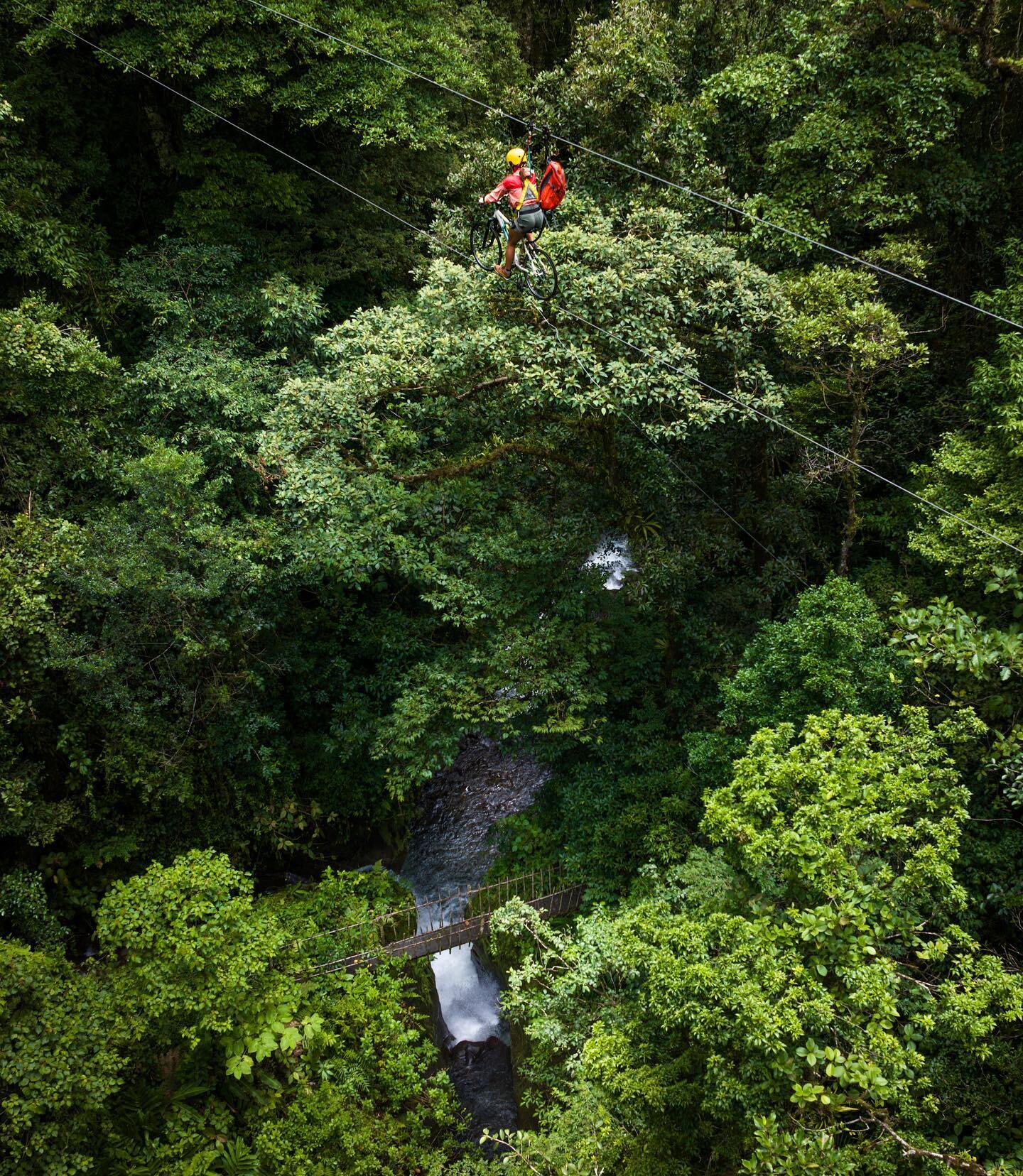 Te atrever&iacute;as a volar en una bicicleta a 70 metros de altura? 🤯😮&zwj;💨 

Descubr&iacute; el lado salvaje de Montevede 🌳

Ahora tambi&eacute;n es posible realizar la experiencia de el Zipline Bike como actividad independiente. Esto signific