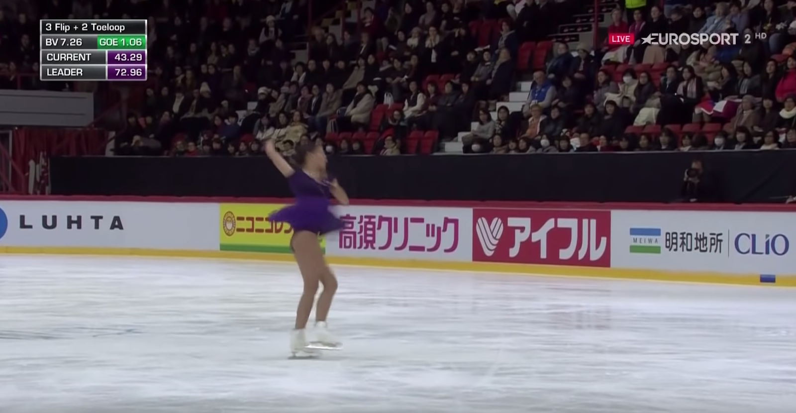 Stanislava’s landing on the 3Lz