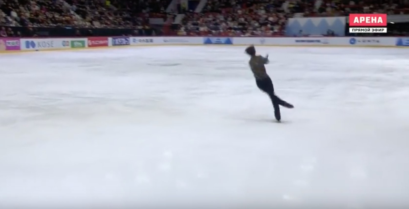 Yuzuru’s 4Lo takeoff and landing