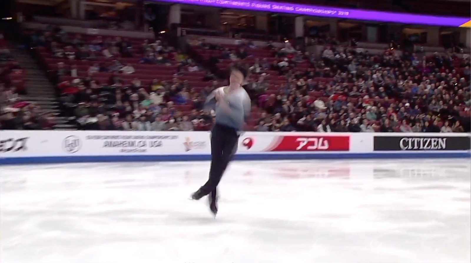  Vincent Zhou 4Lz(+3T), SP 