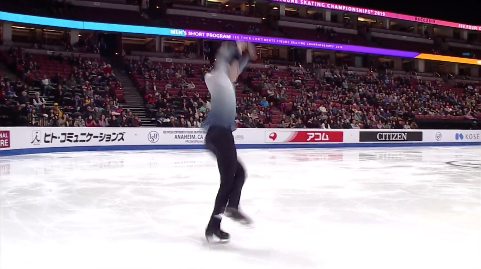  Vincent Zhou (4Lz)+3T, SP 