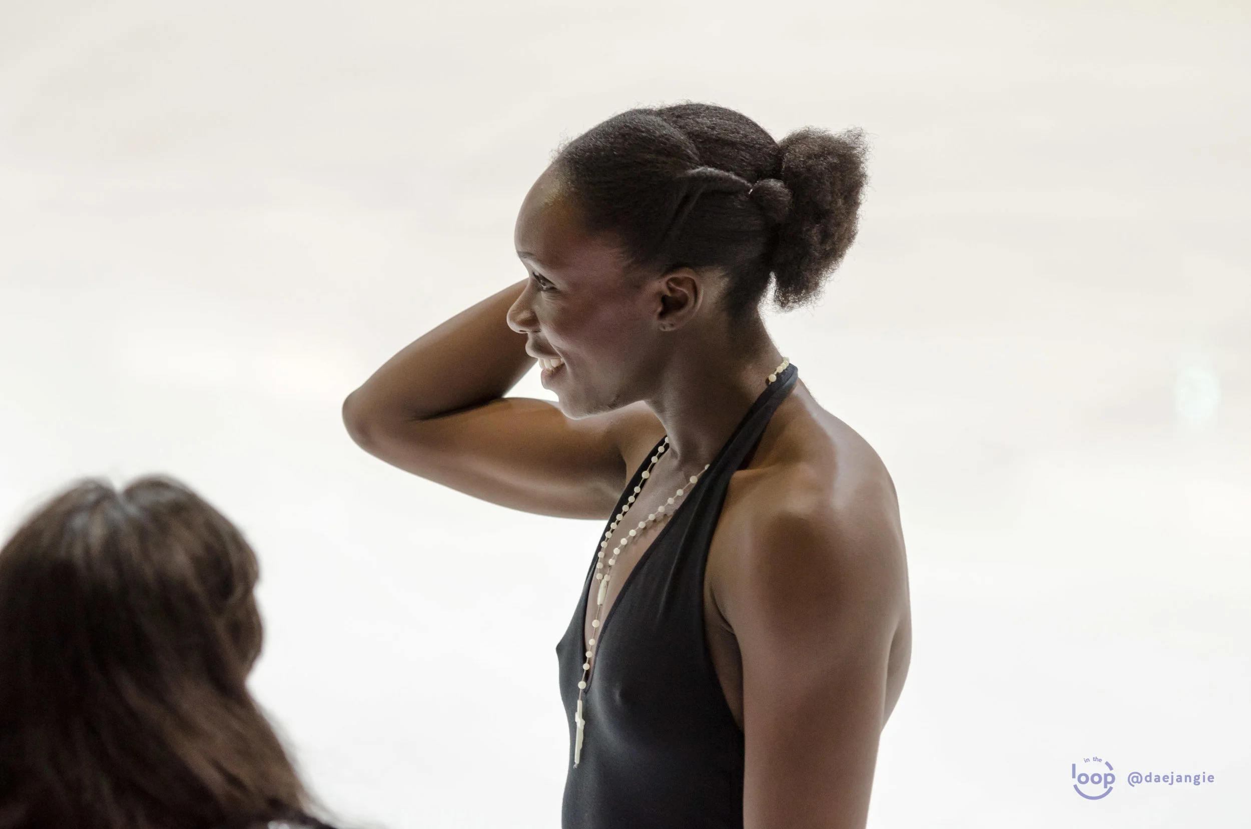 Maé Bérénice Méité at the Internationaux de France 2018