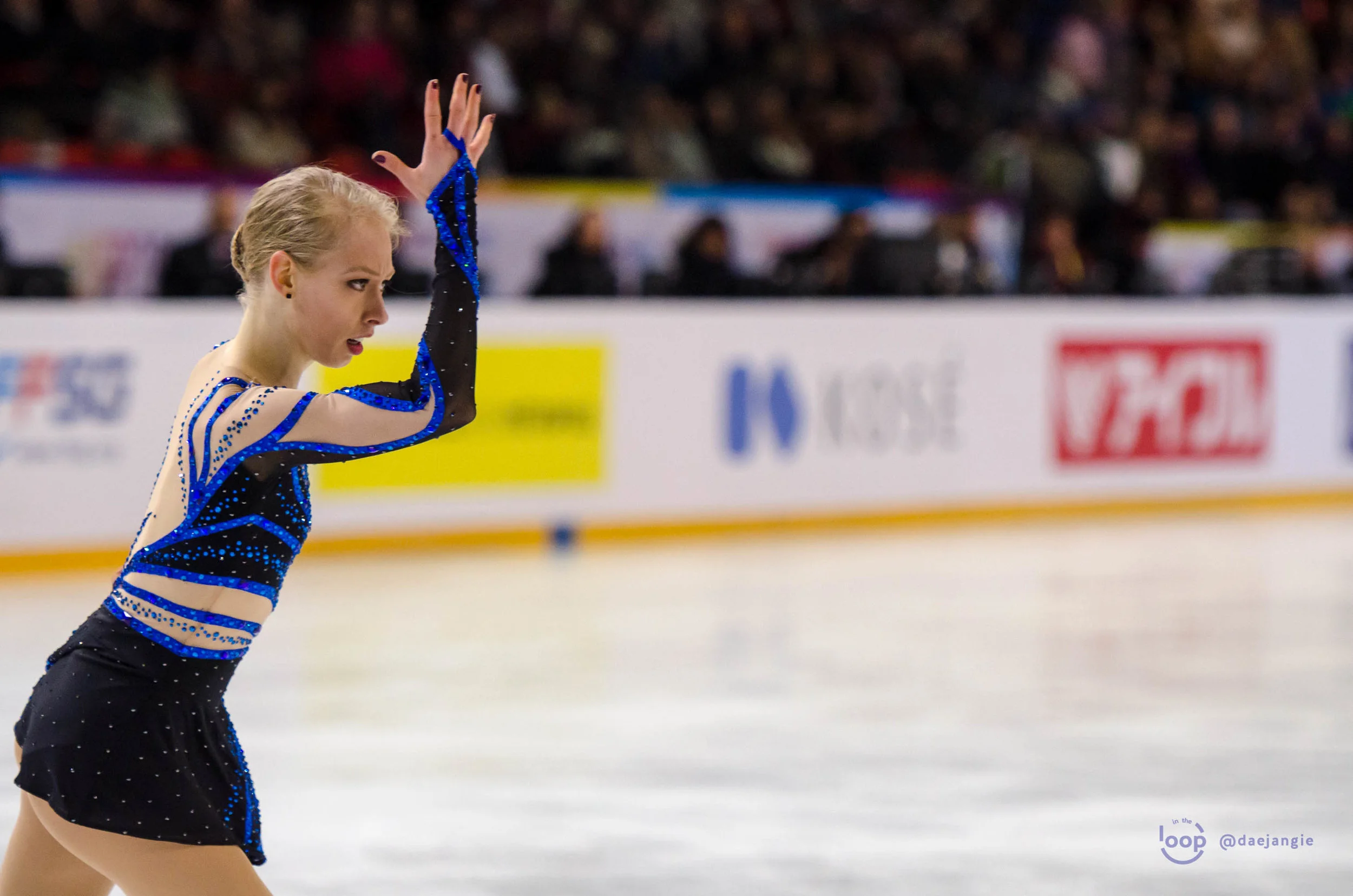 Bradie Tennell at the Internationaux de France 2018