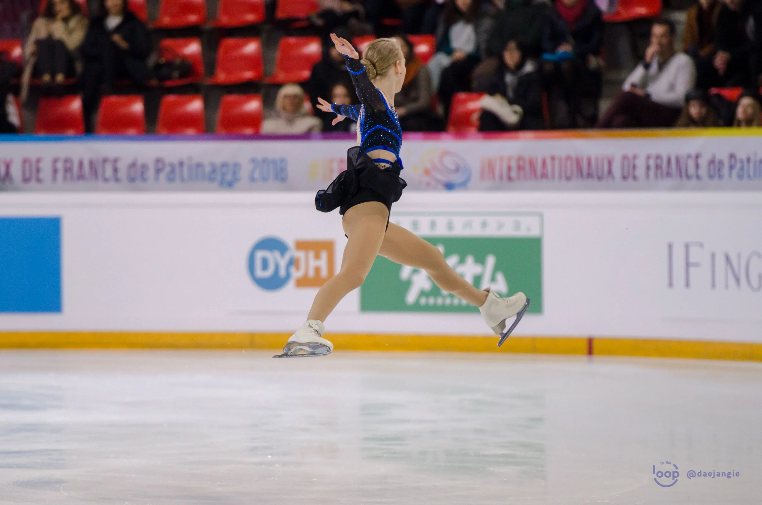 Bradie Tennell at the Internationaux de France 2018