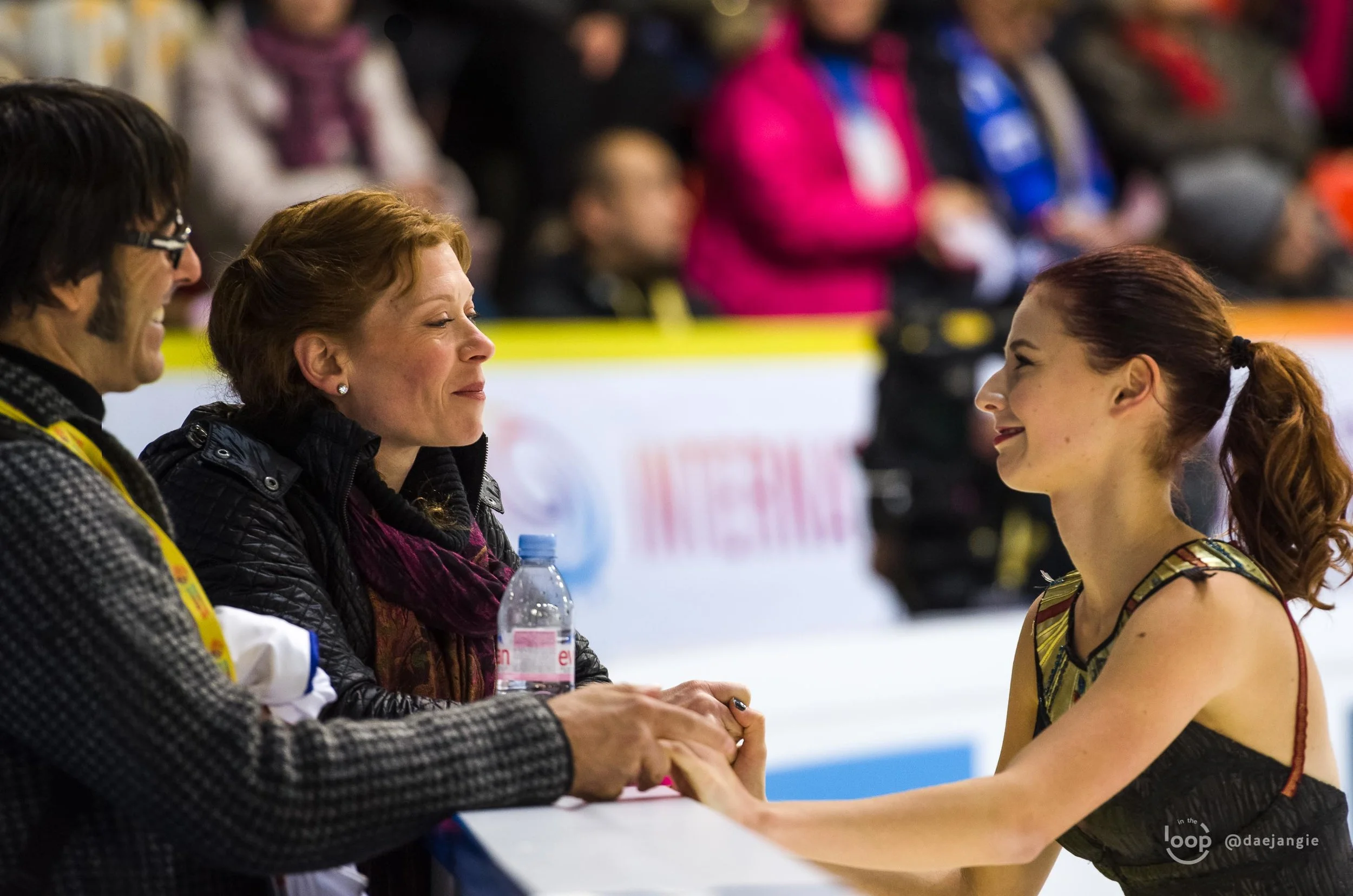 Laurine Lecavelier at the Internationaux de France 2018